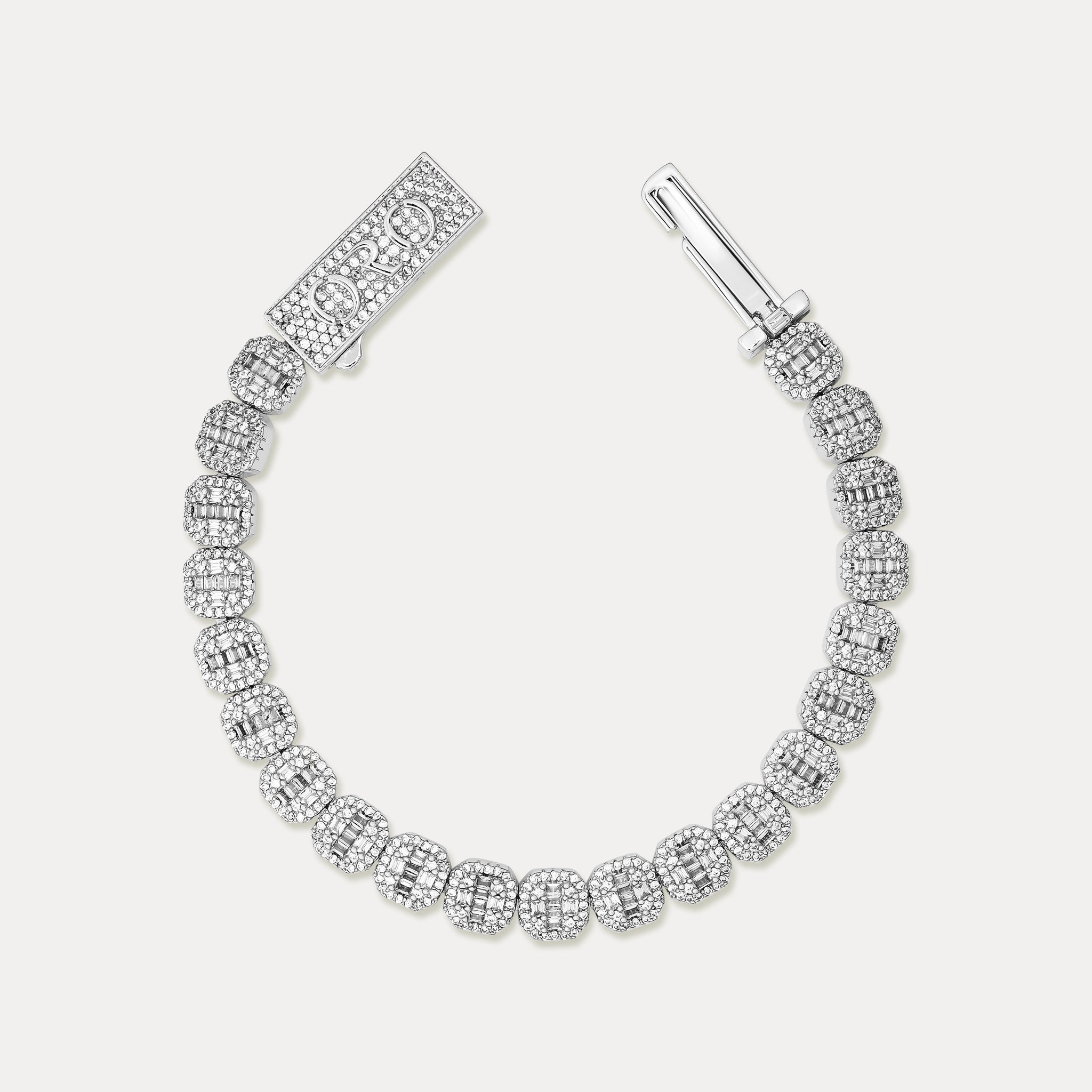 Elevaro Tennis Bracelet - Silver