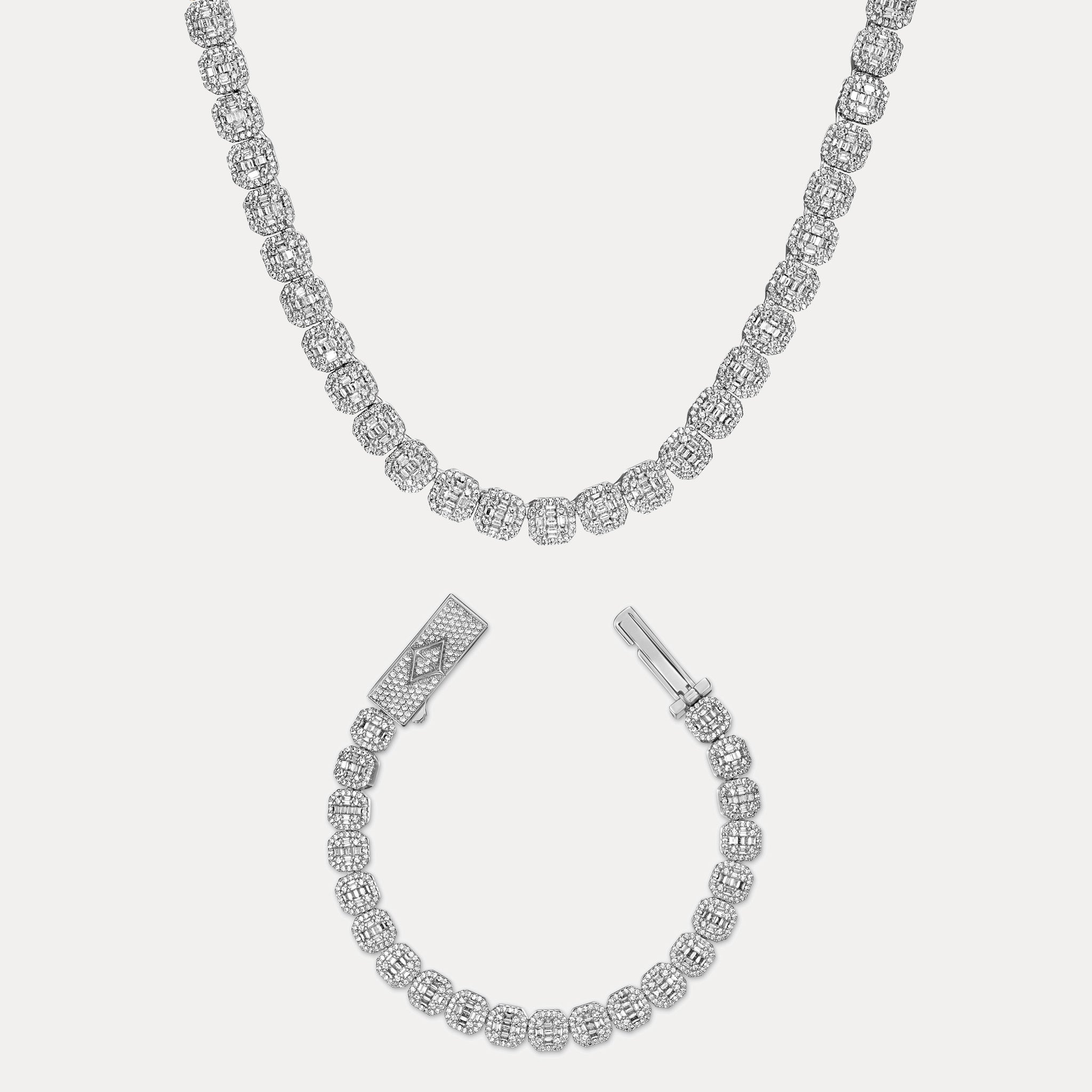 Elevaro Tennis Set - Silver