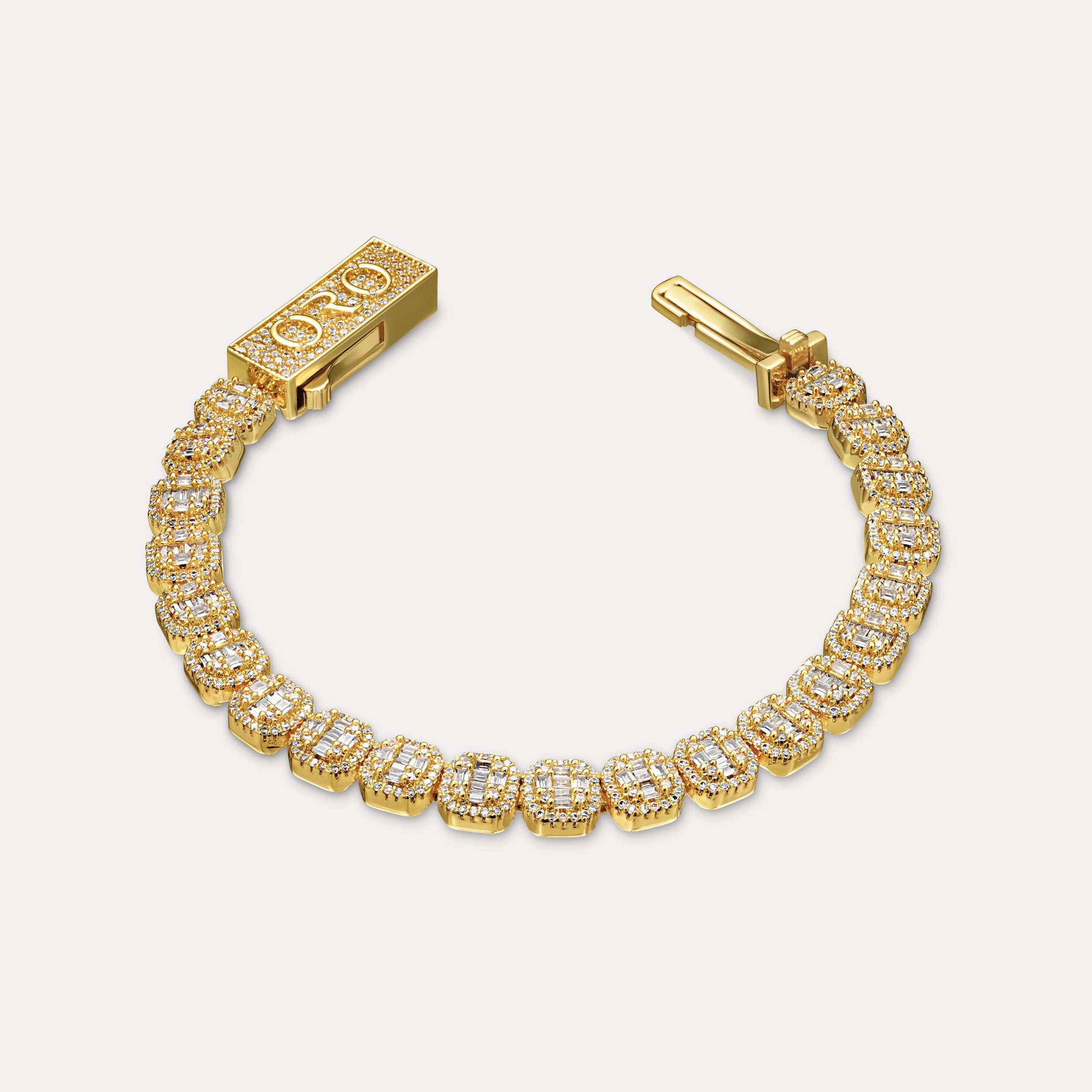 Elevaro Tennis Bracelet - Gold