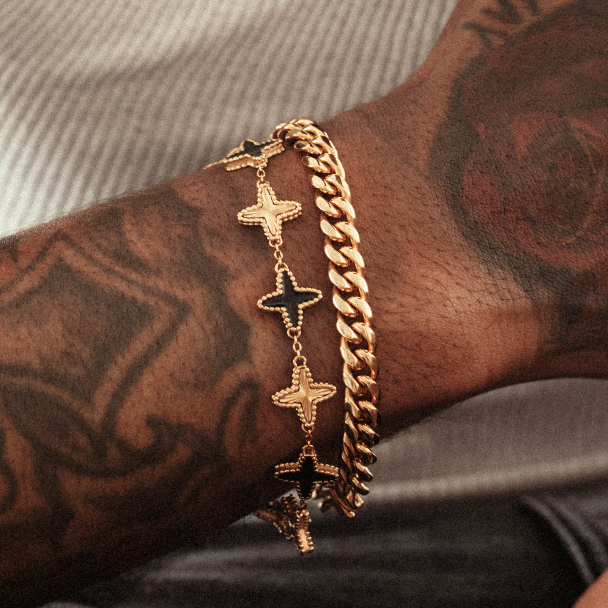 Cuban Link Bracelet (8mm) - Gold