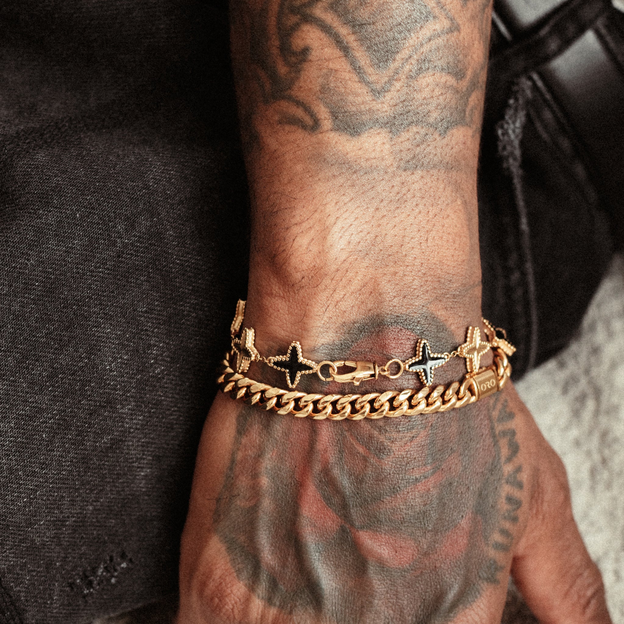 Cuban Link Bracelet (8mm) - Gold