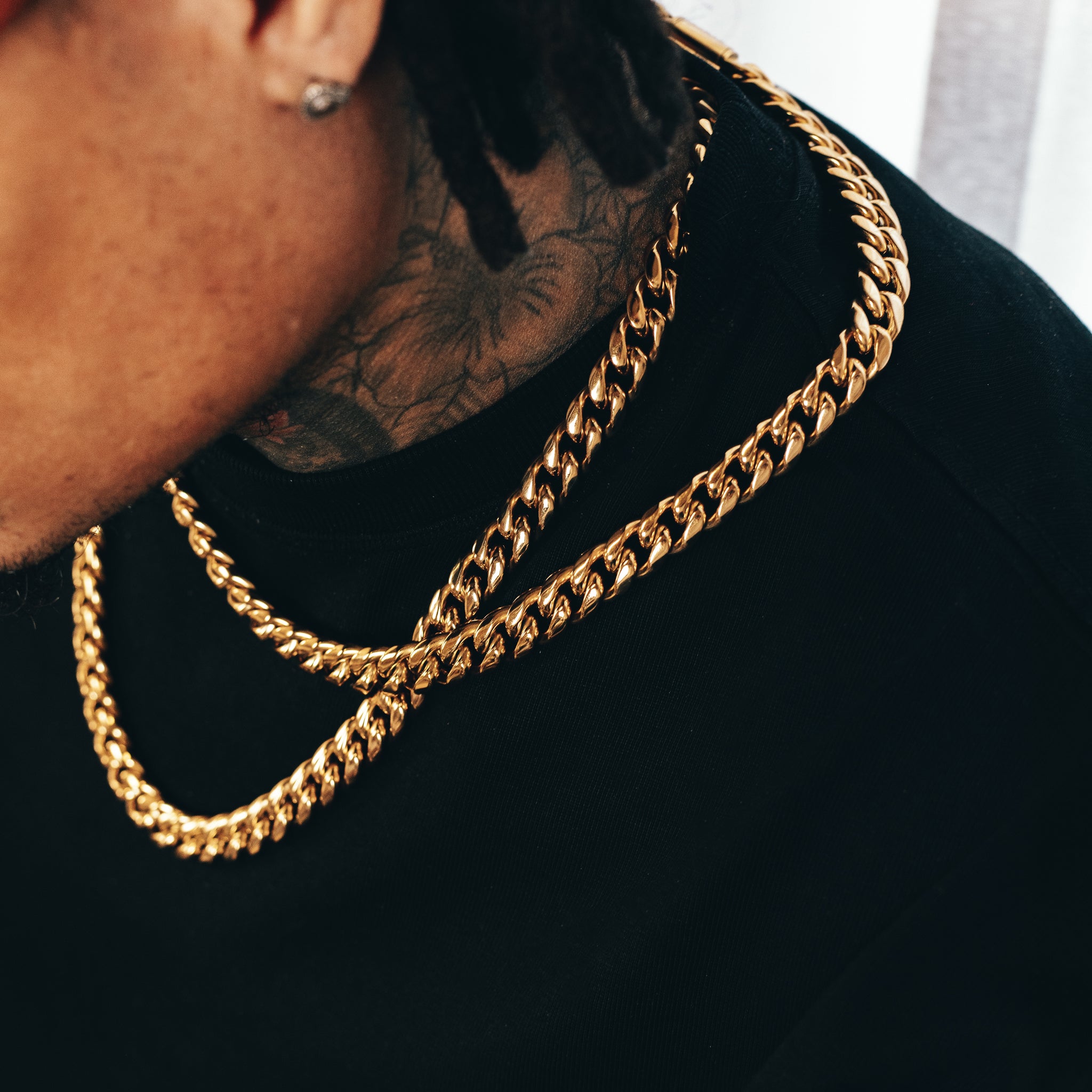 Cuban Link Chain (12mm) - Gold