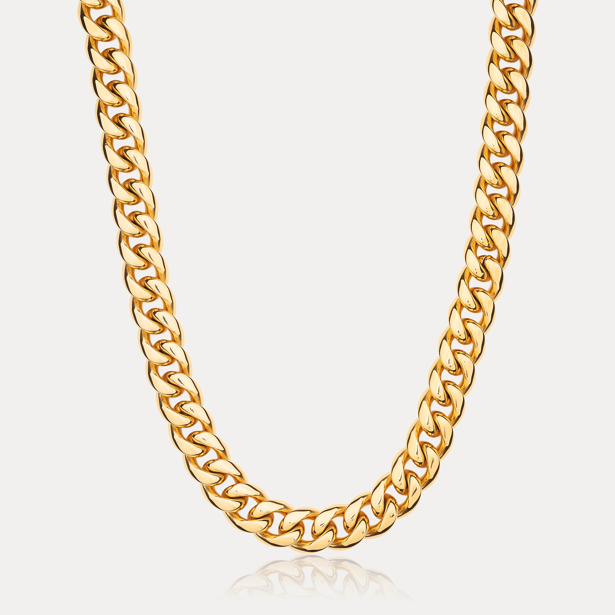 Cuban Link Chain (12mm) - Gold