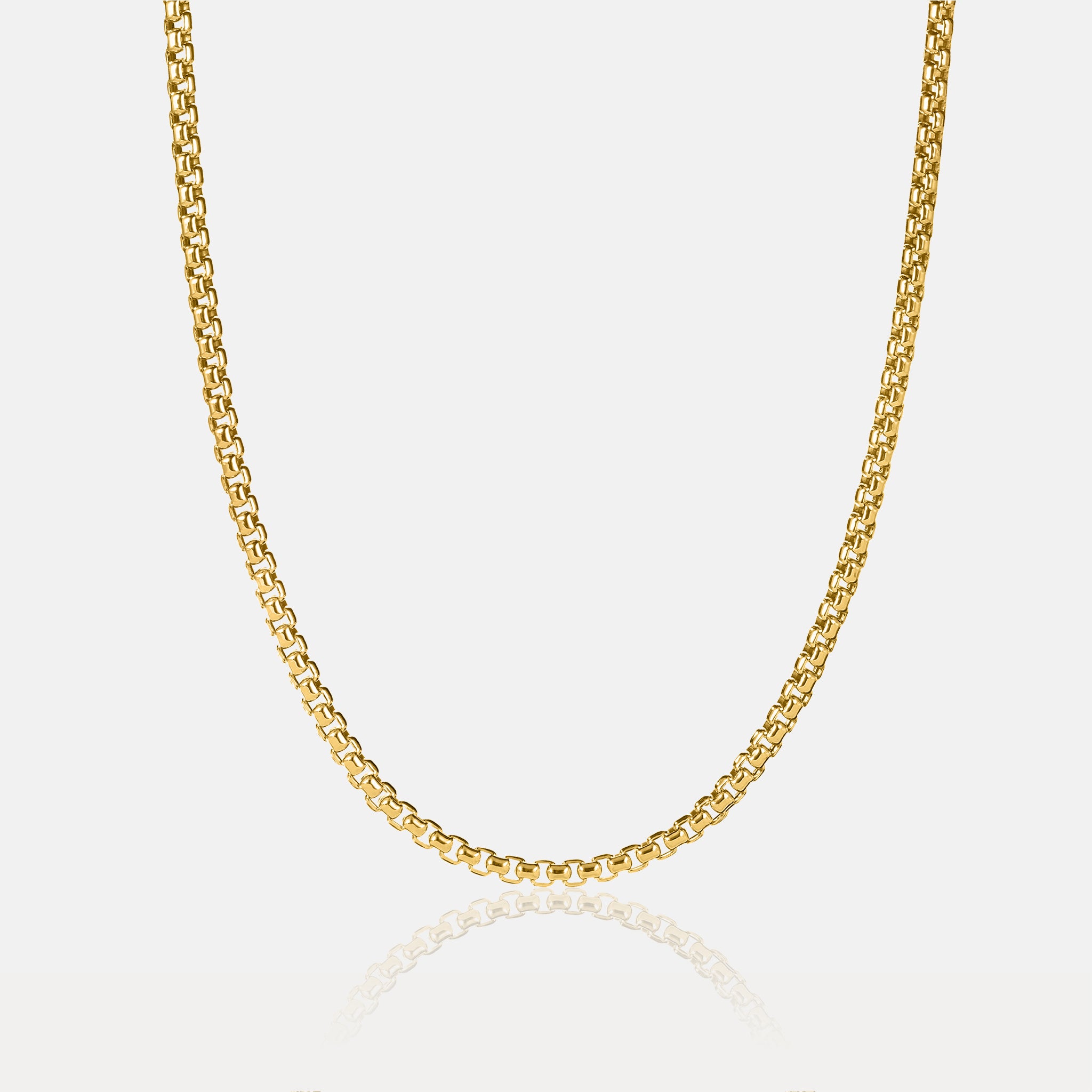 Venetian Box Chain (3mm) - Gold