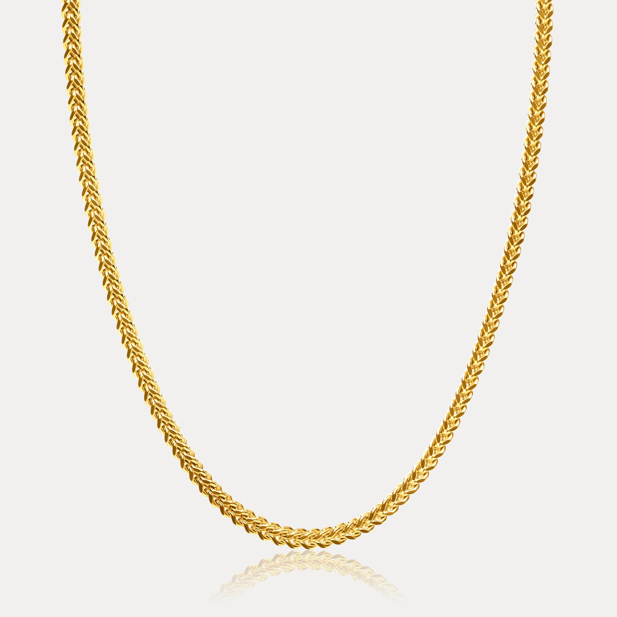 Franco Chain (3mm) - Gold