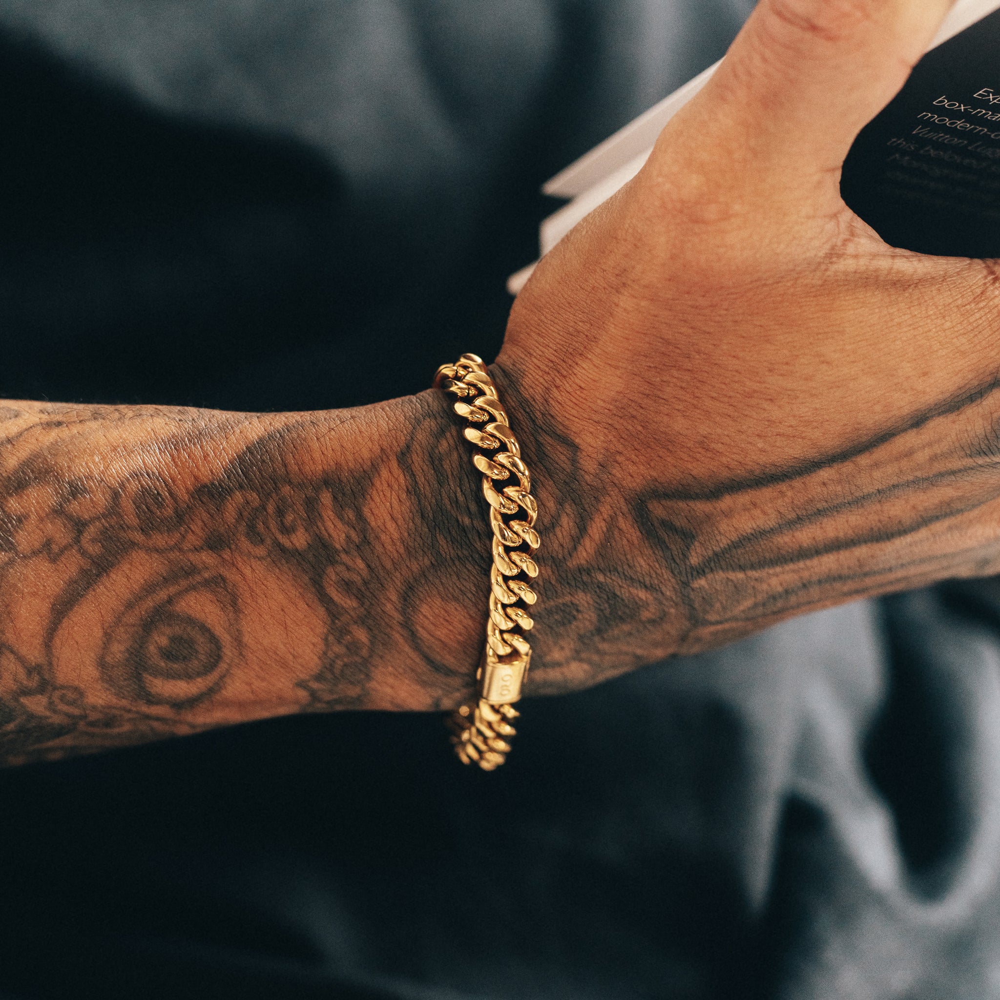 Cuban Link Bracelet (8mm) - Gold