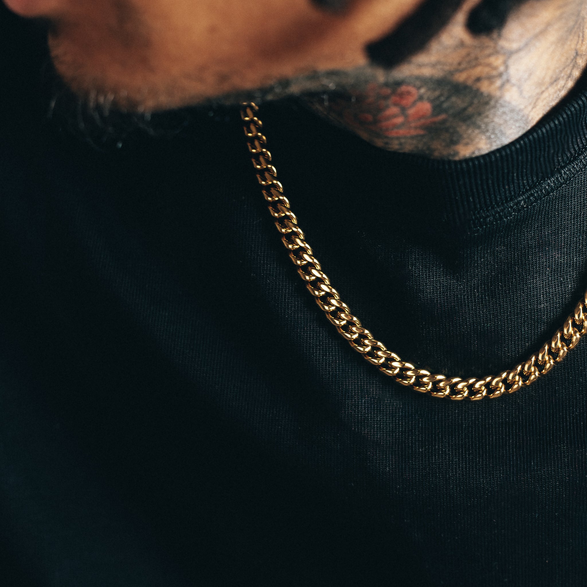 Cuban Link Chain (8mm) - Gold