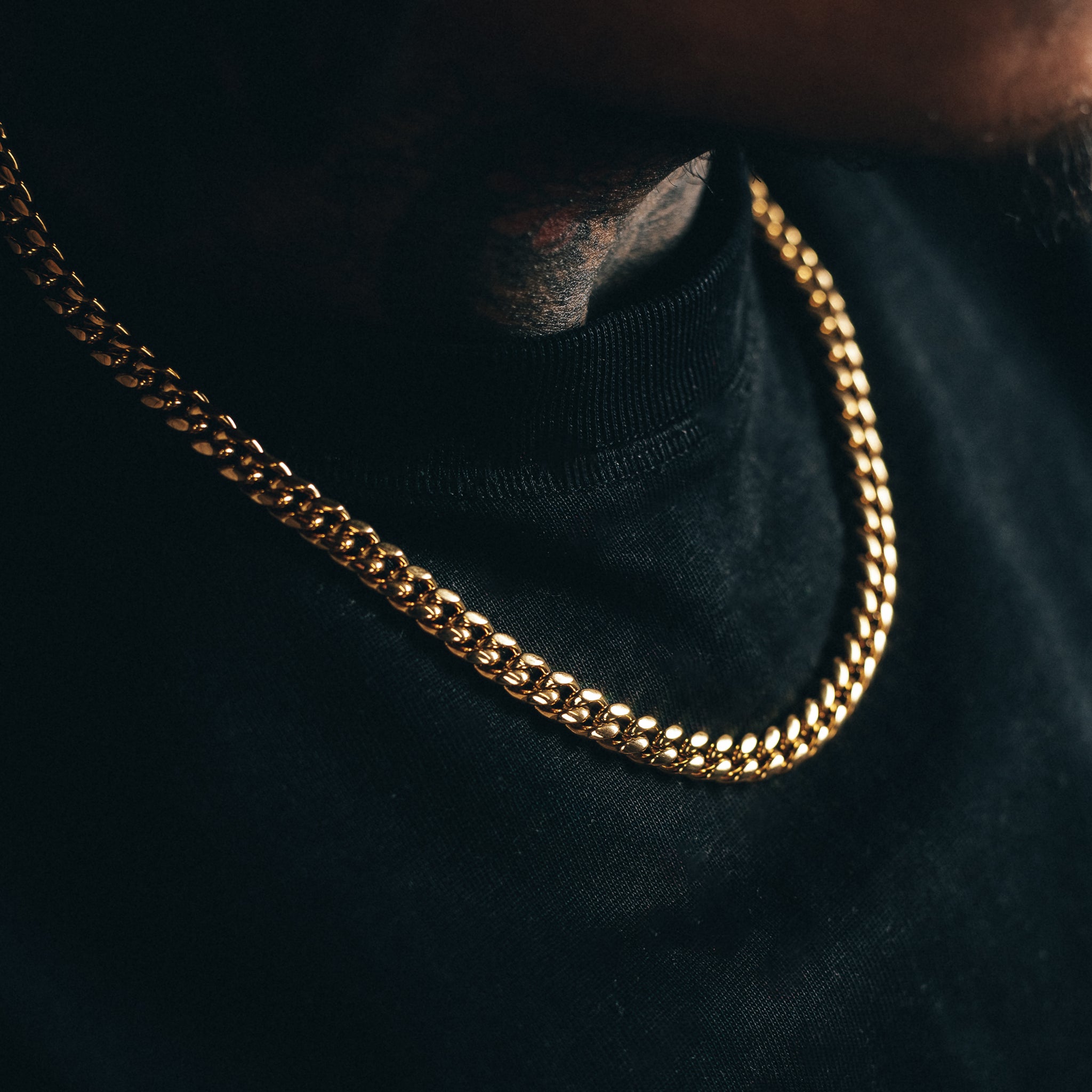 Cuban Link Chain (8mm) - Gold