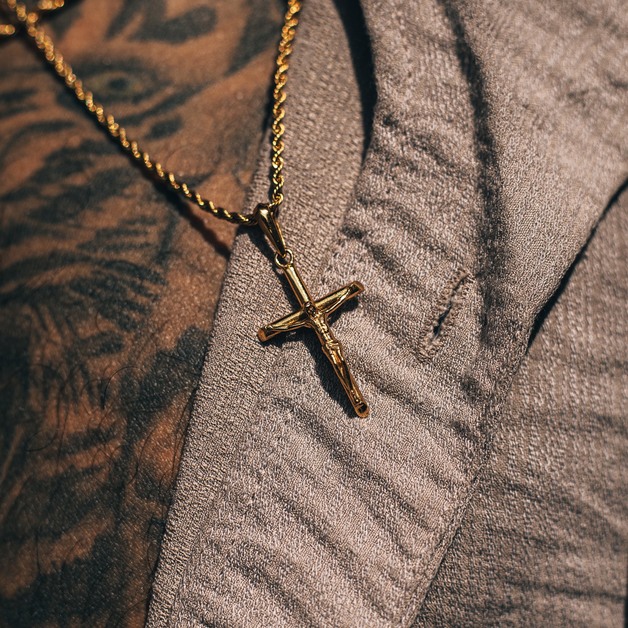 Crucifix - Gold