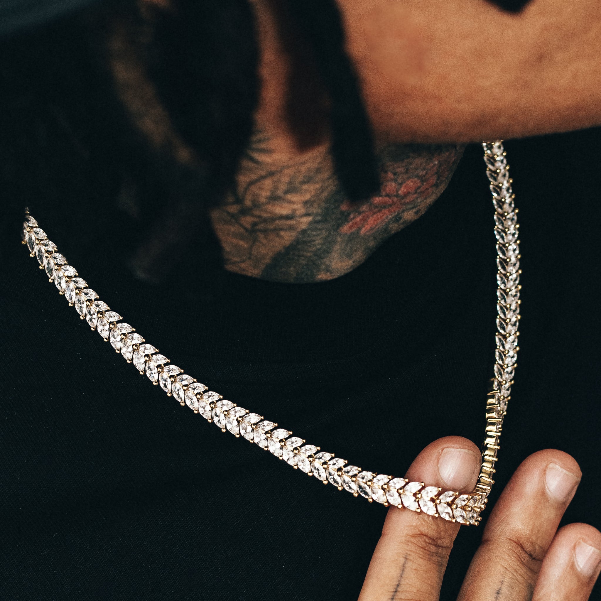 Mamba Tennis Chain - Gold