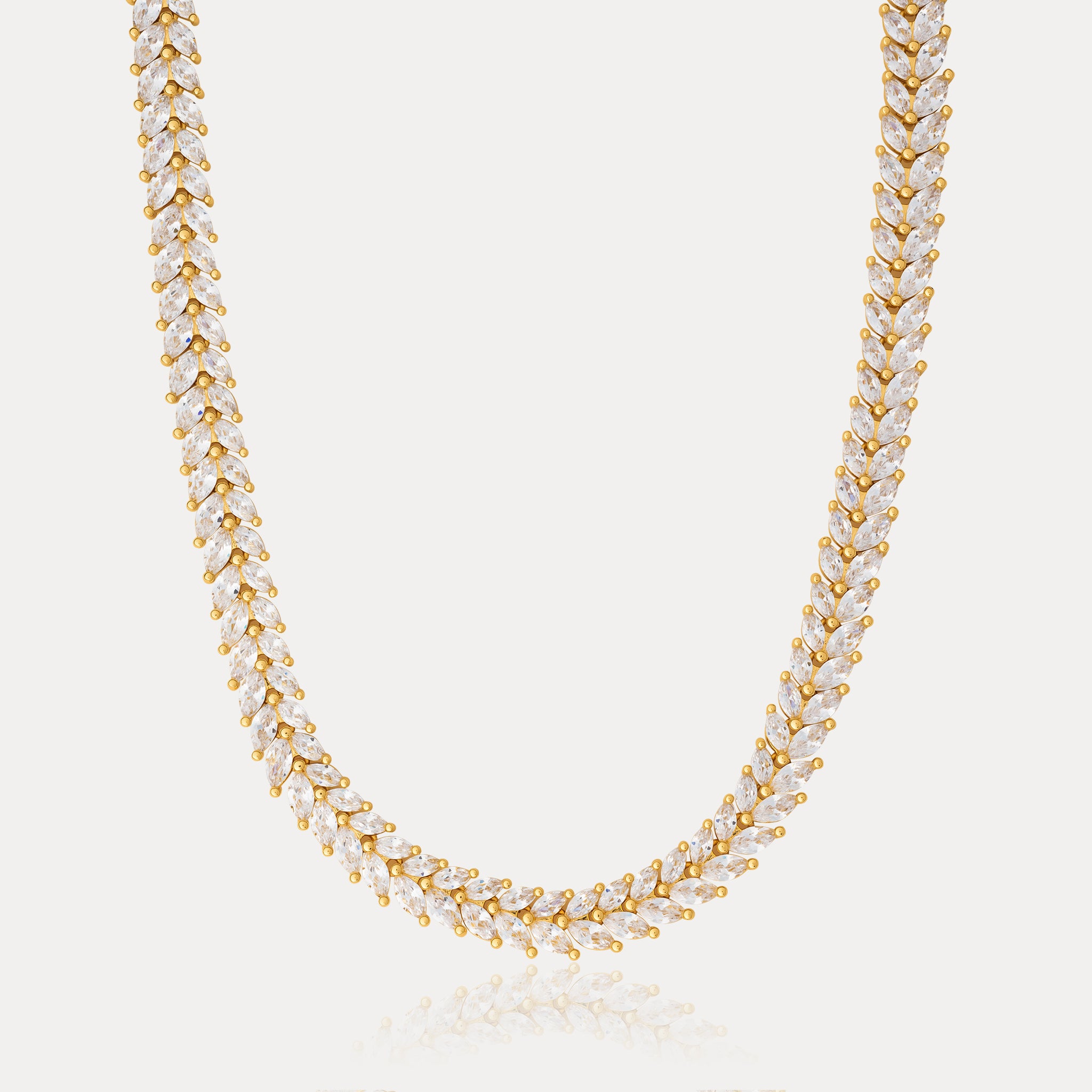 Mamba Tennis Chain - Gold