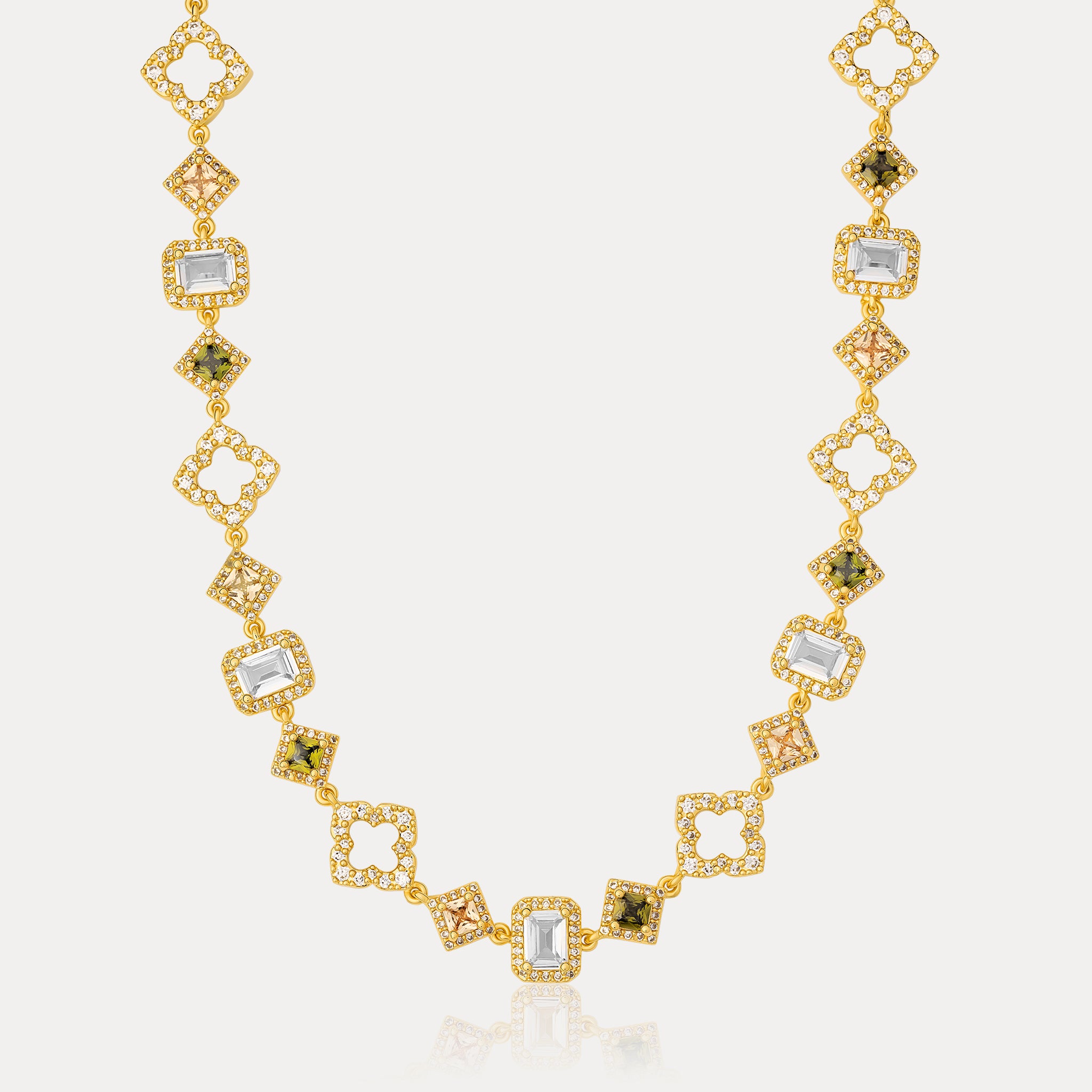 Midas Gemstone Chain - Gold