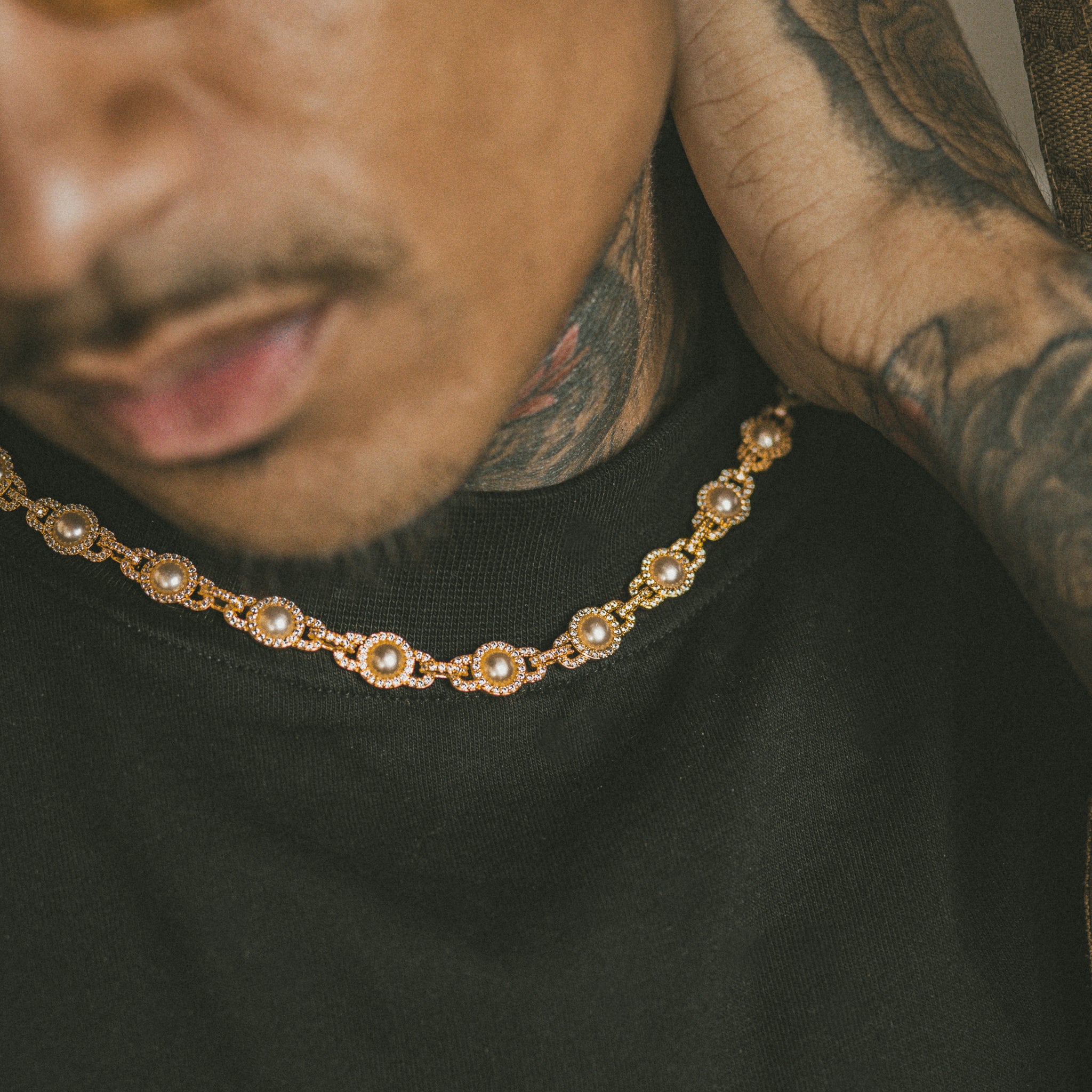 Monte Carlo Pearl Chain - Gold