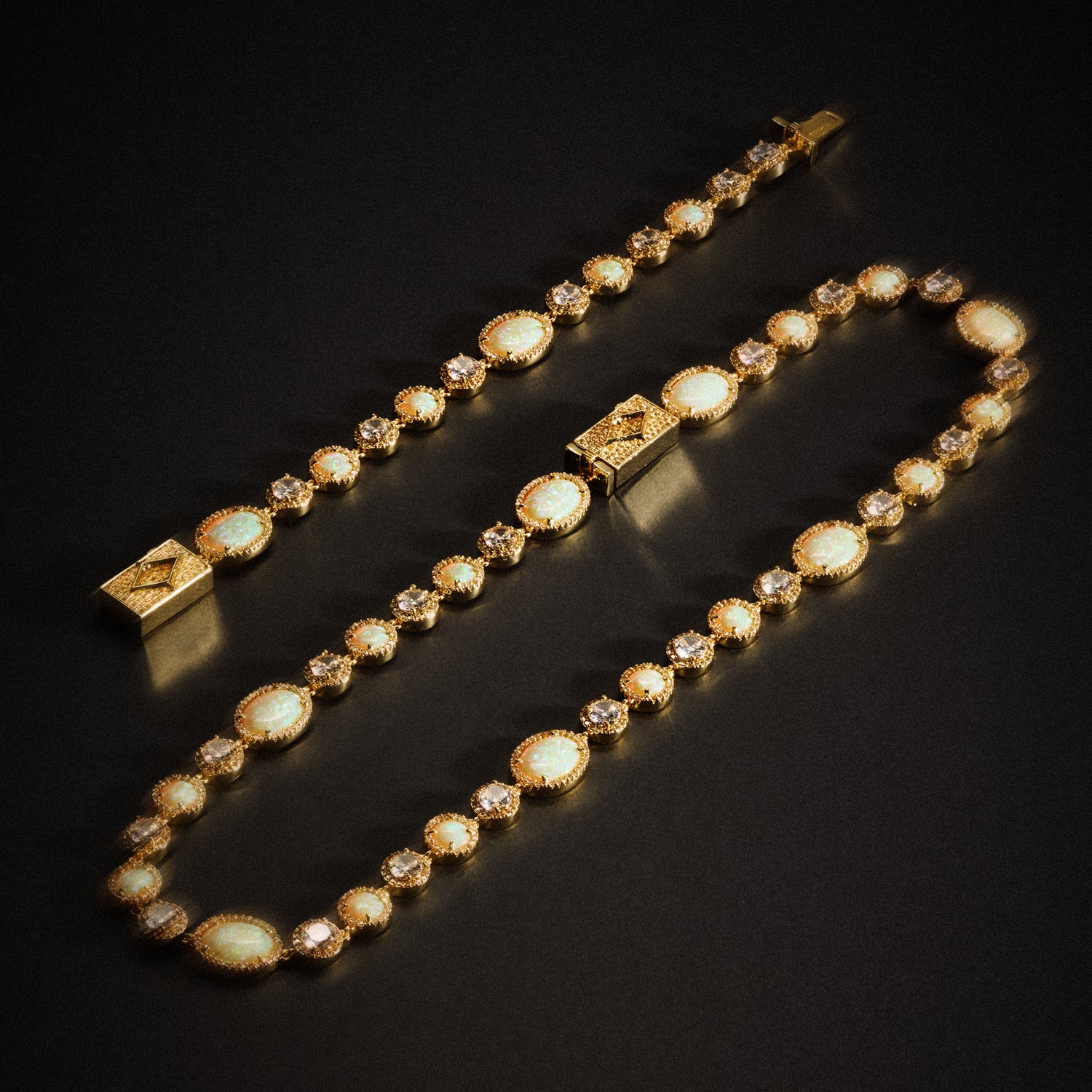 Inferno Gemstone Set - Gold