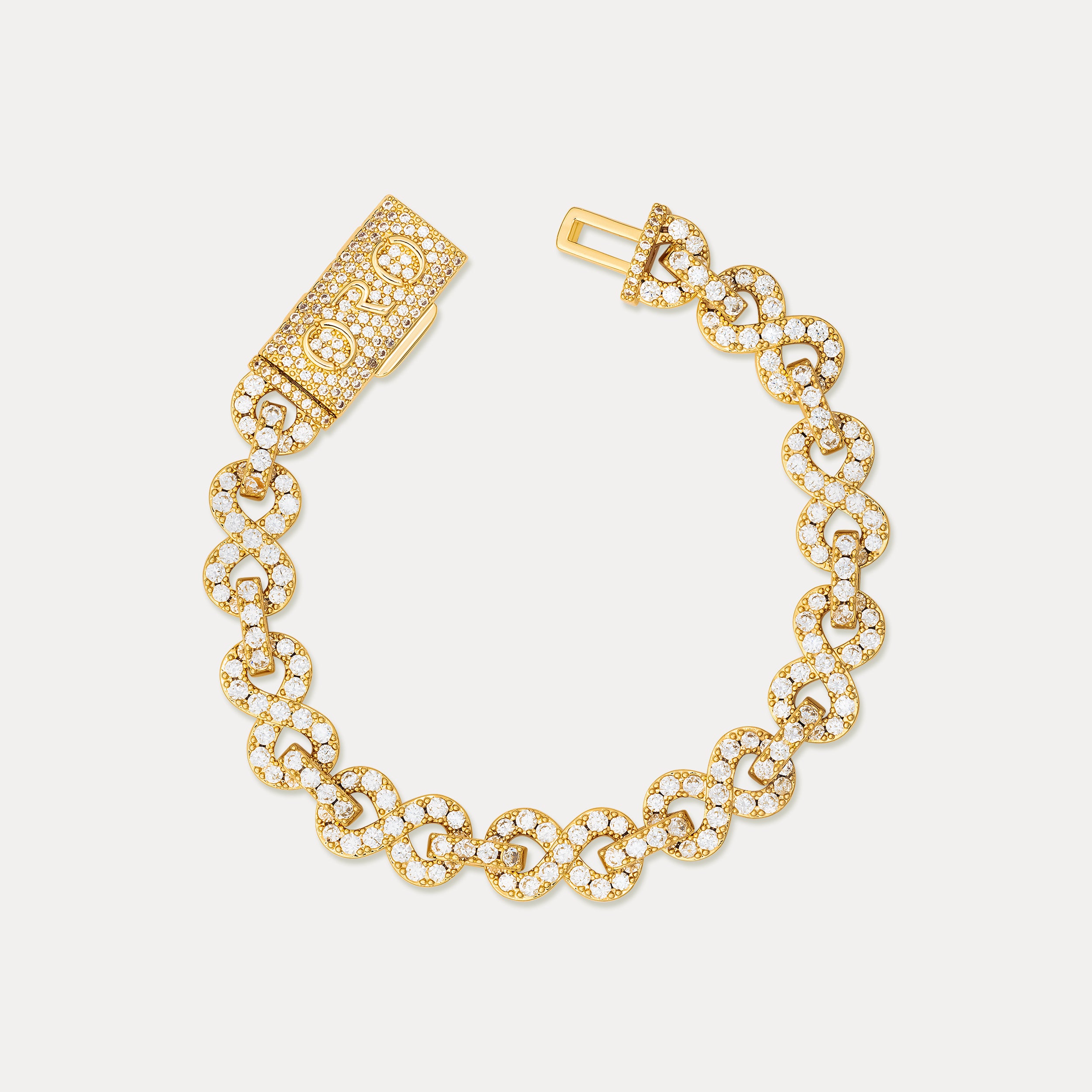 Kingpin Infinity Bracelet - Gold