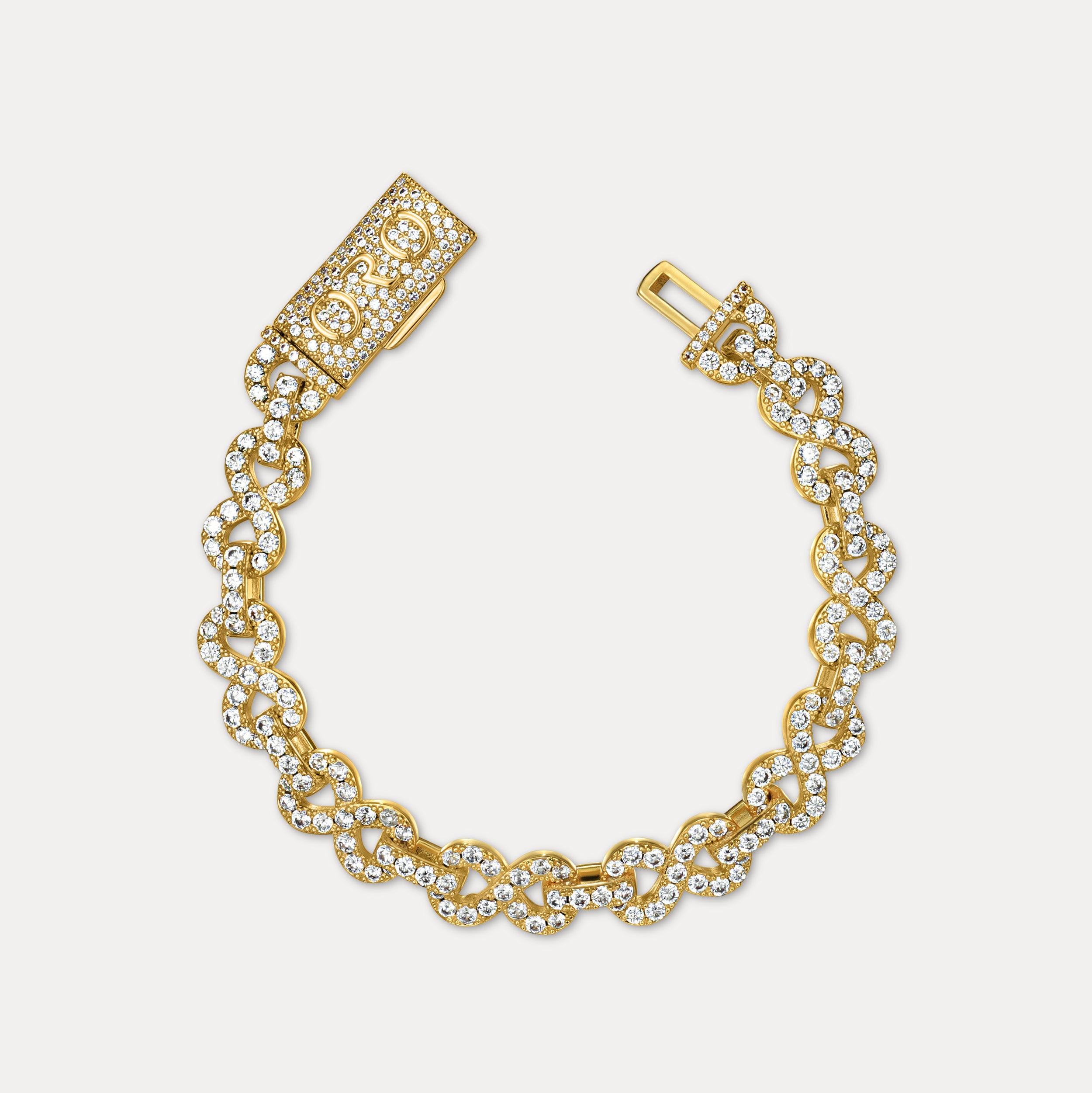 Kingpin Infinity Bracelet - Gold