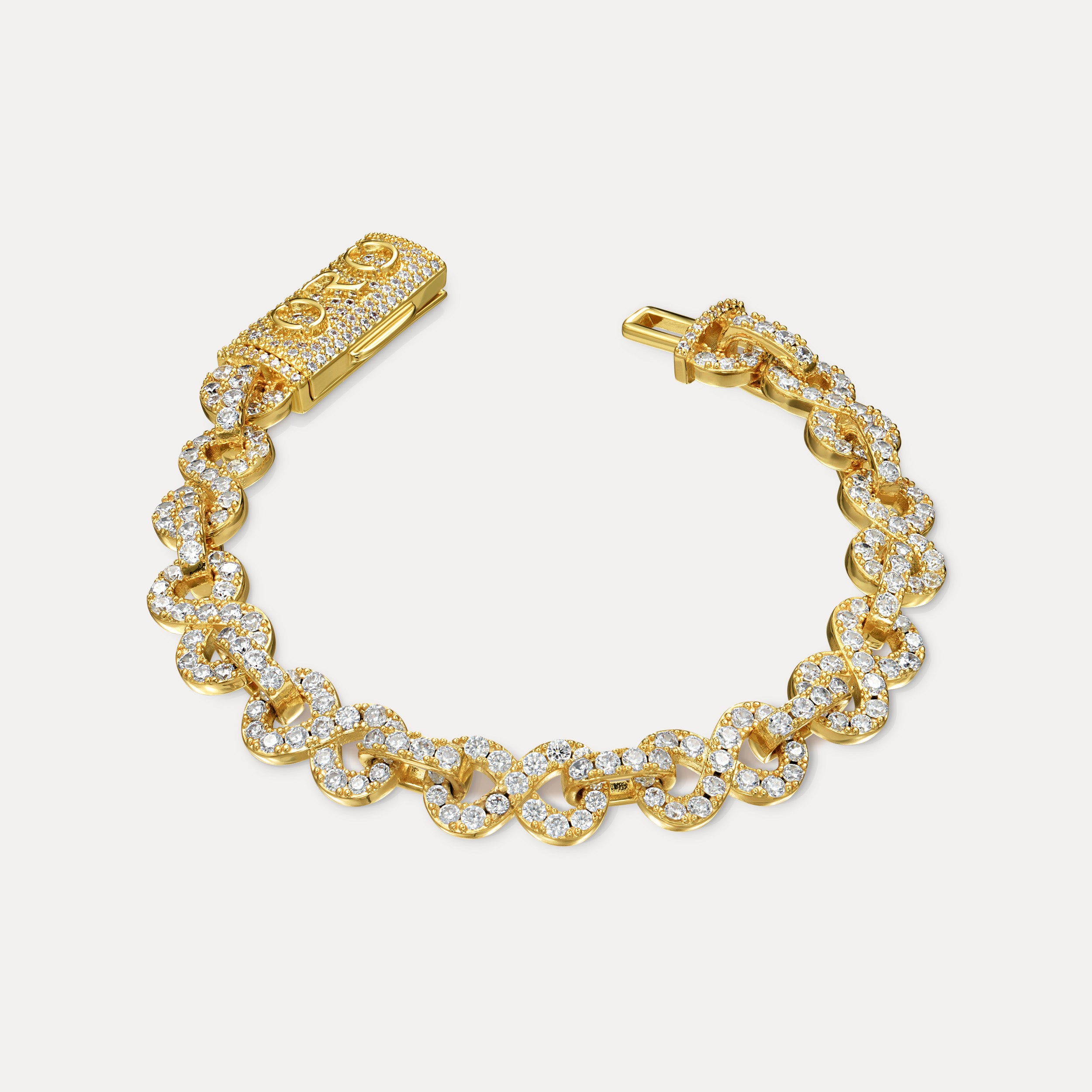 Kingpin Infinity Bracelet - Gold