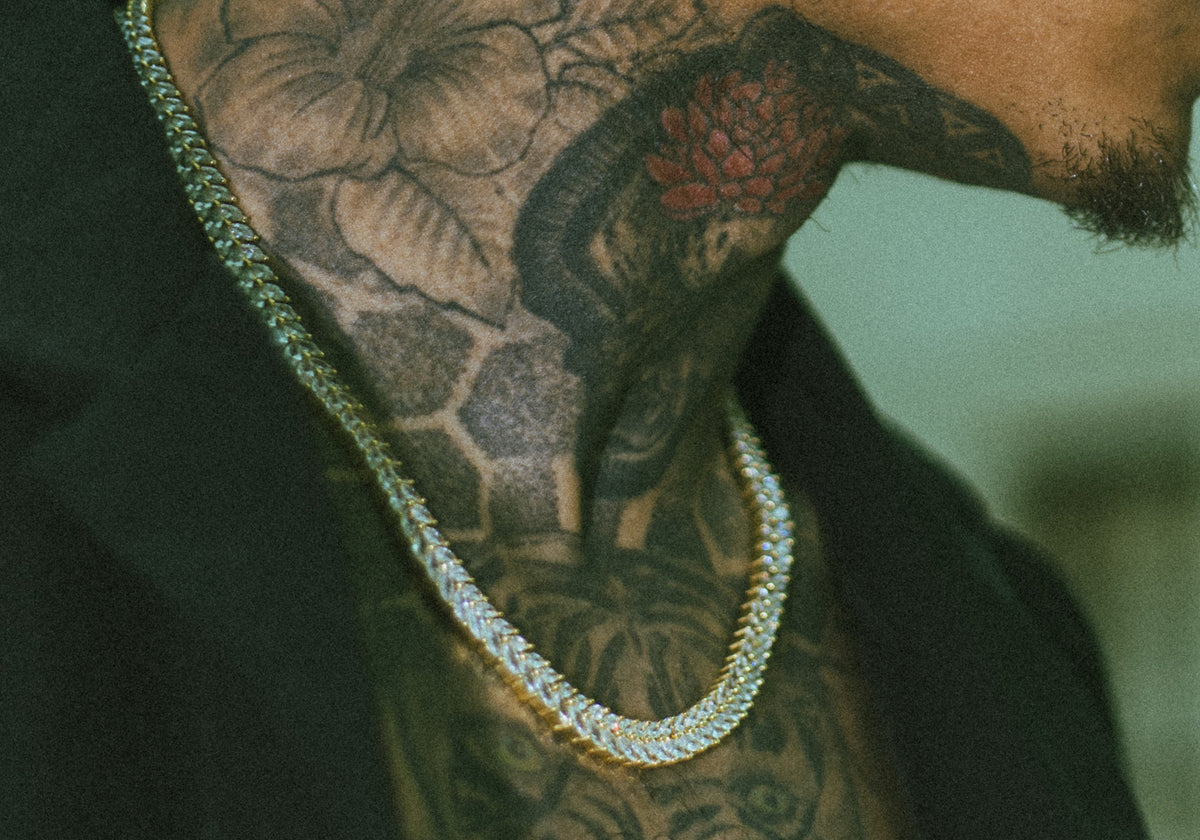 Mamba Tennis Chain - Gold