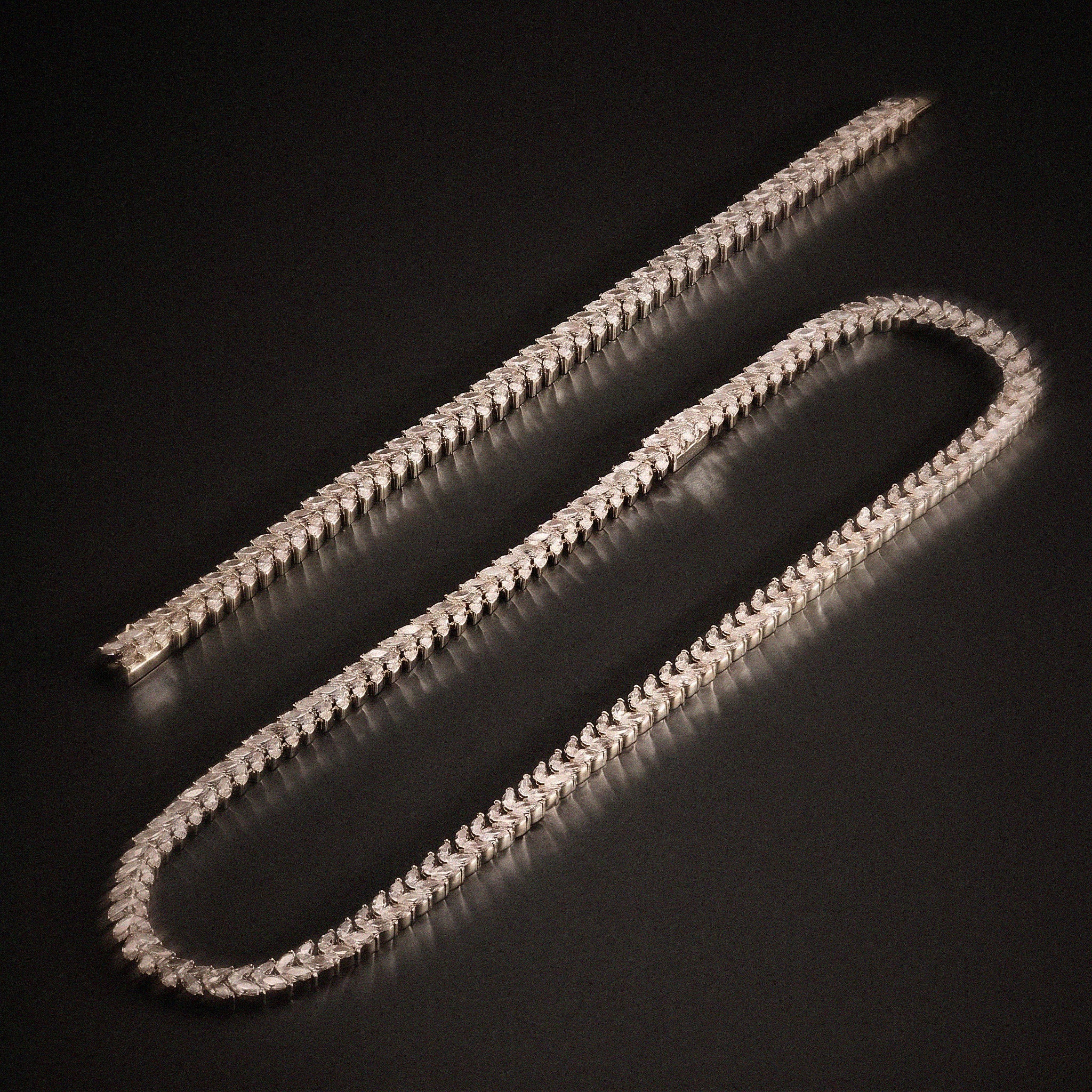 Mamba Tennis Bracelet - Silver