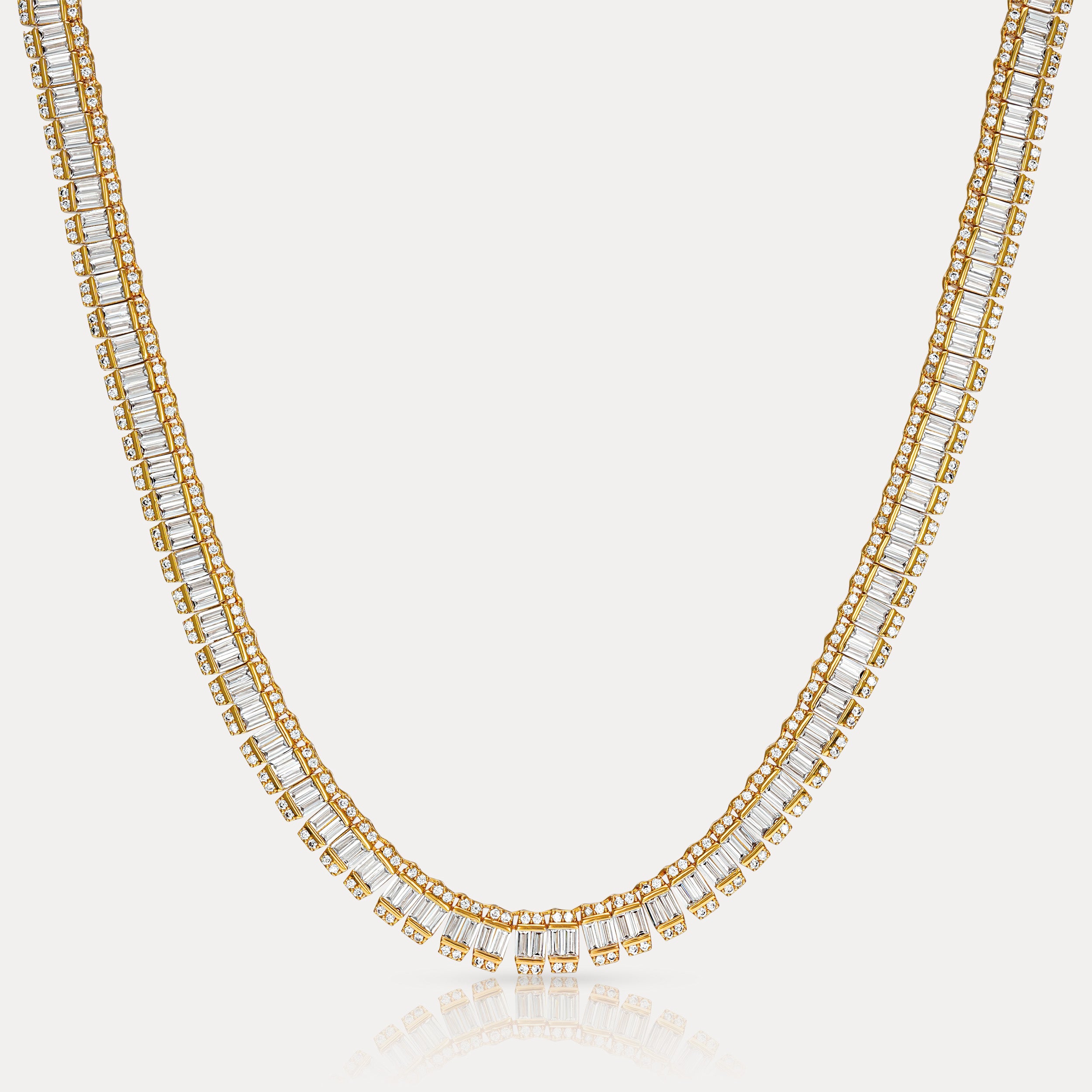 Prestige Baguette Chain - Gold