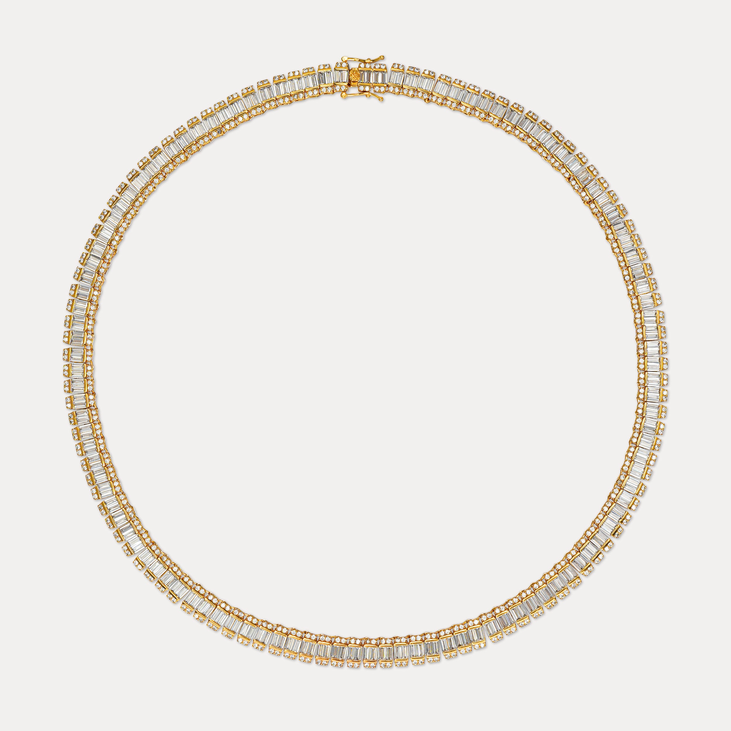 Prestige Baguette Chain - Gold