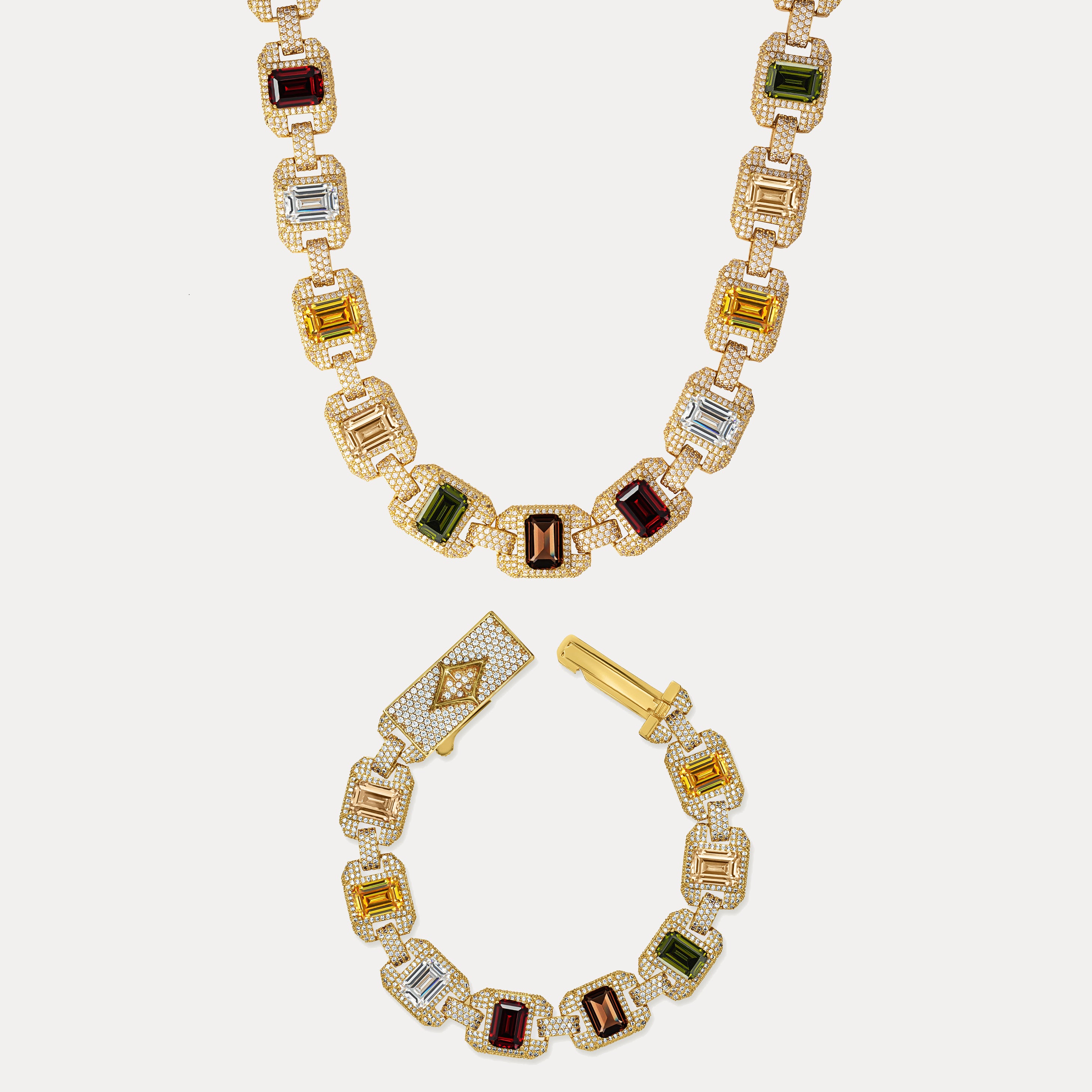 Riviera Gemstone Set - Gold