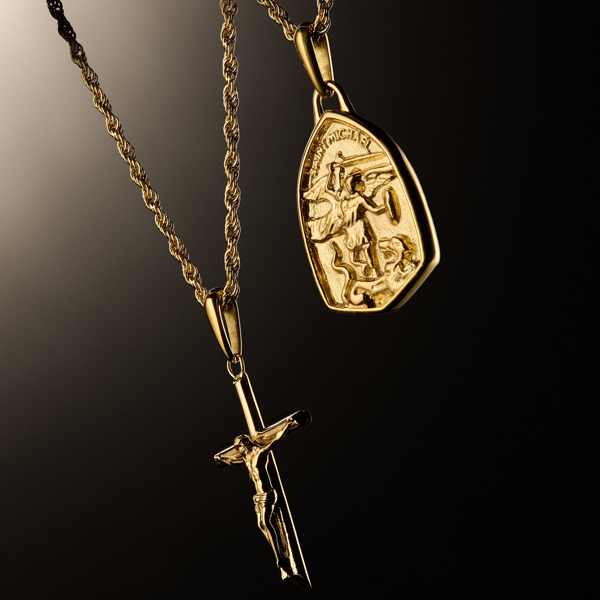 Crucifix - Gold