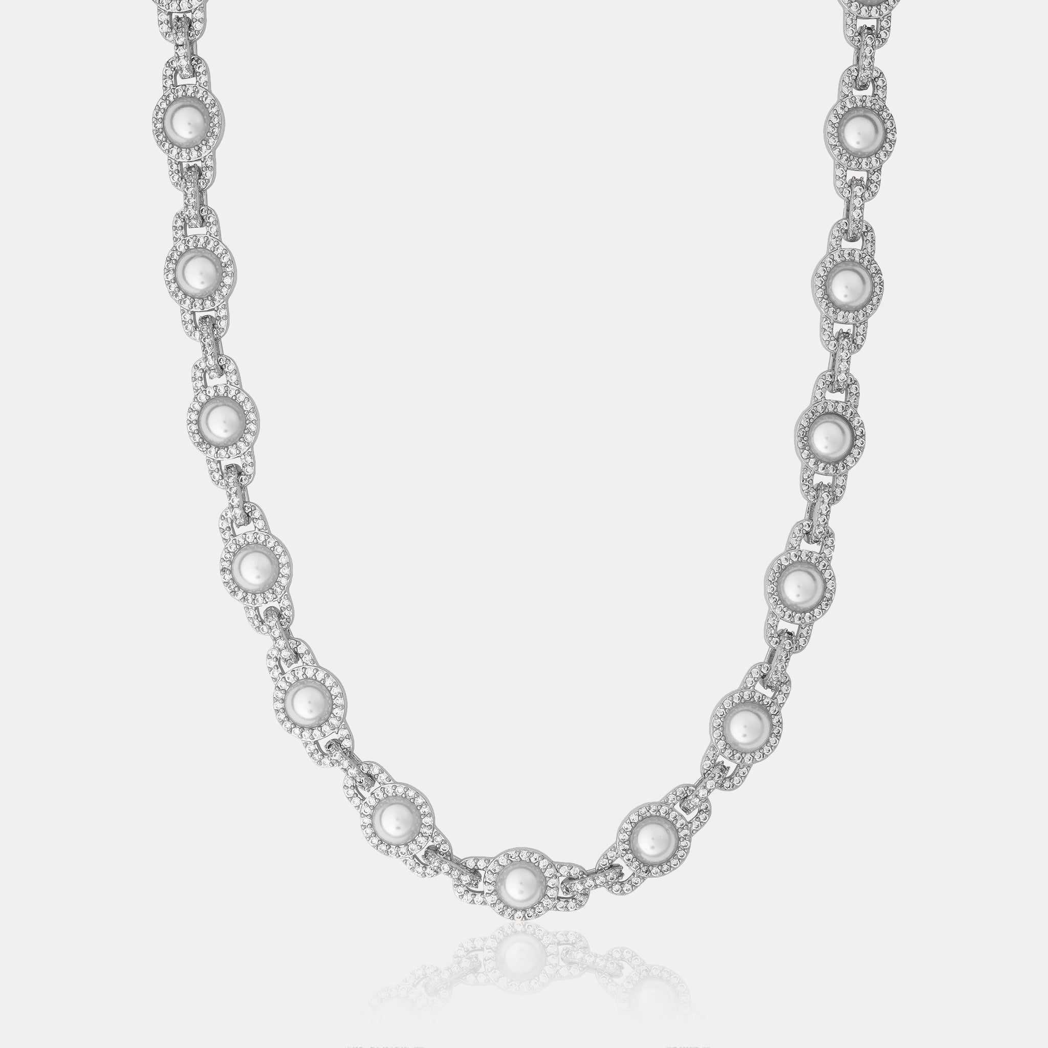 Monte Carlo Pearl Chain - Silver