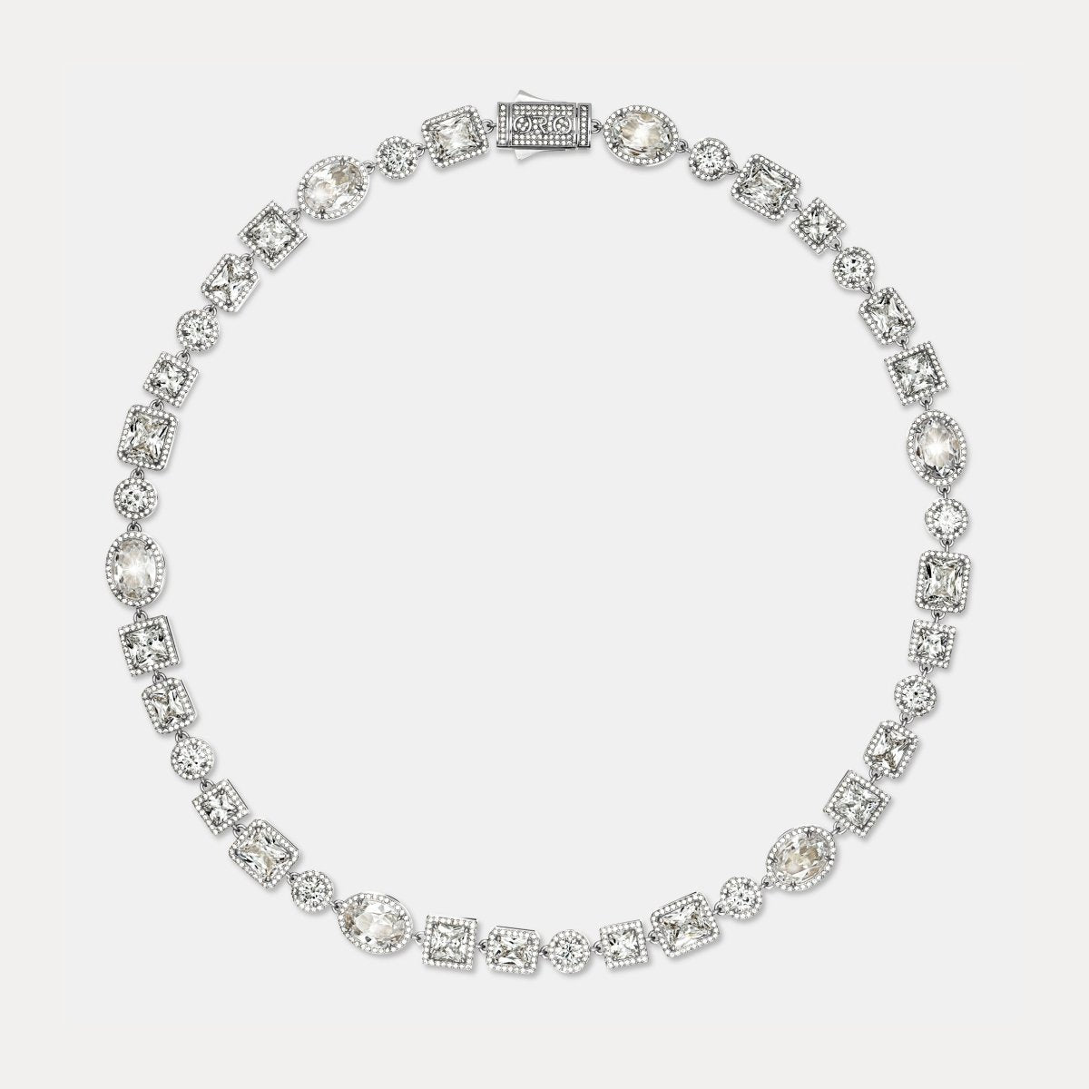 Altair Gemstone Chain - Silver