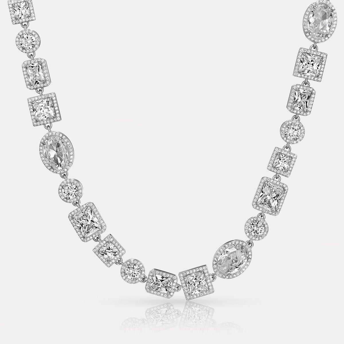 Altair Gemstone Chain - Silver