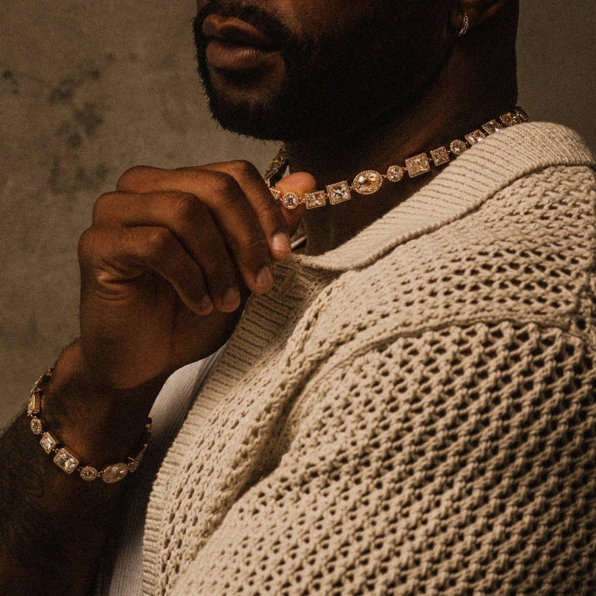 Altair Gemstone Bracelet - Gold