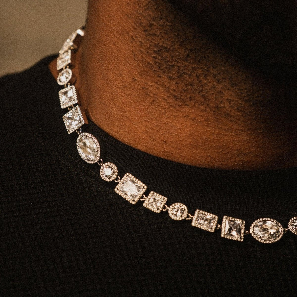 Altair Gemstone Chain - Silver