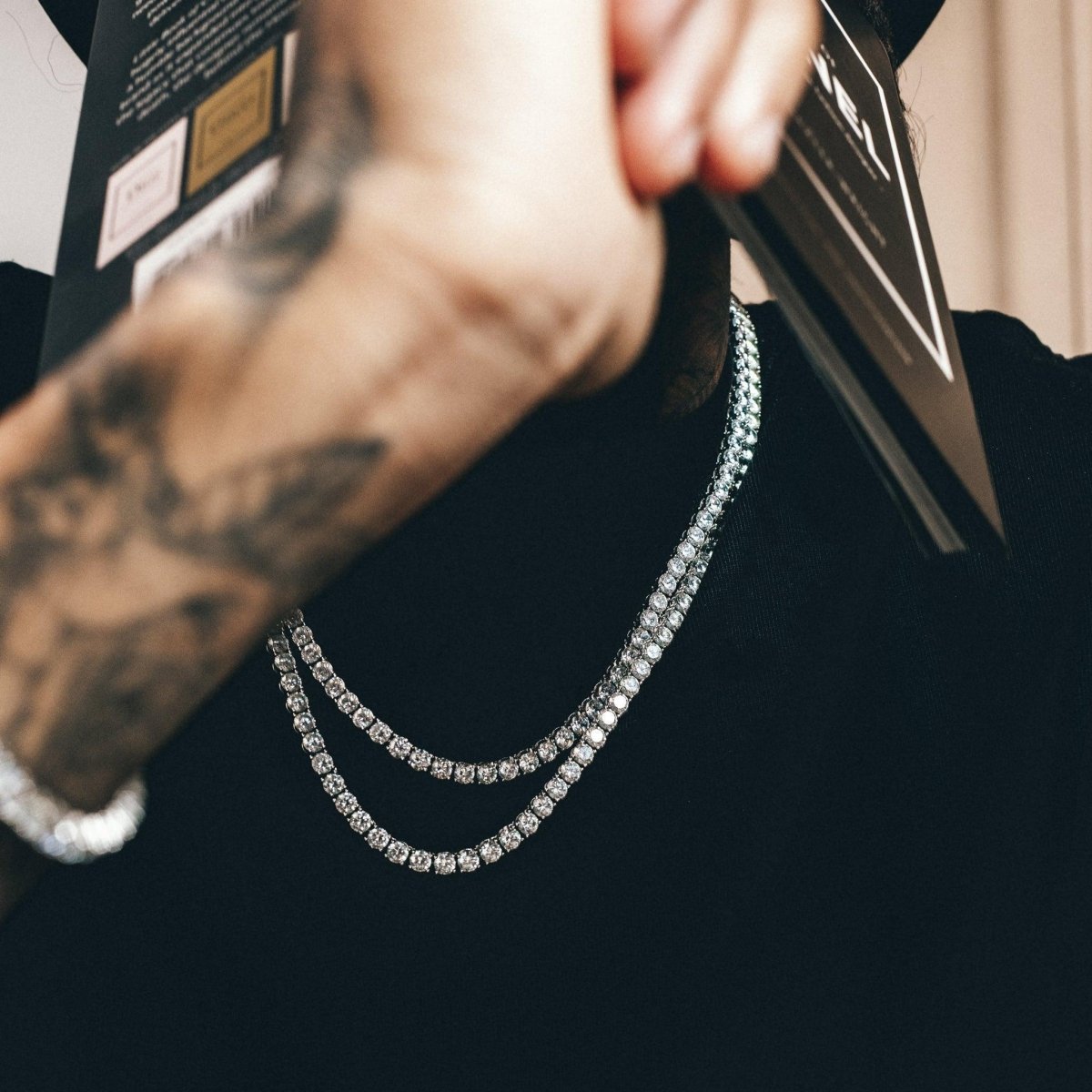 Amalfi Tennis Chain (5mm) - Silver