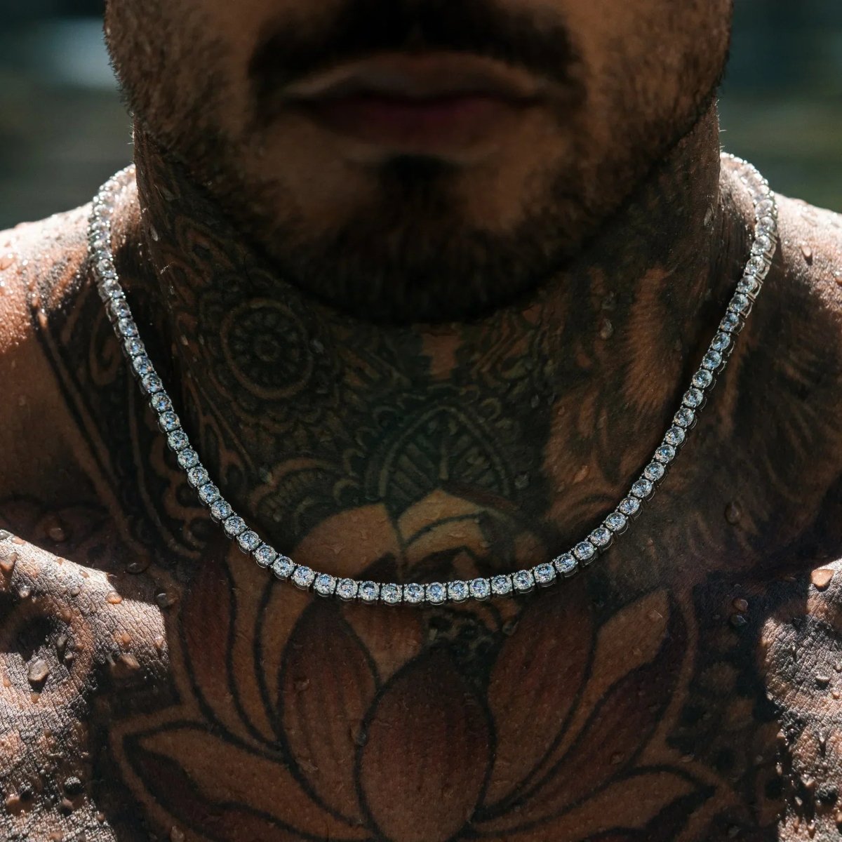 Amalfi Tennis Chain (5mm) - Silver