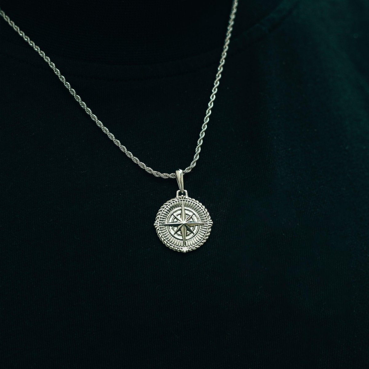 Compass - Silver - Hommes Oro