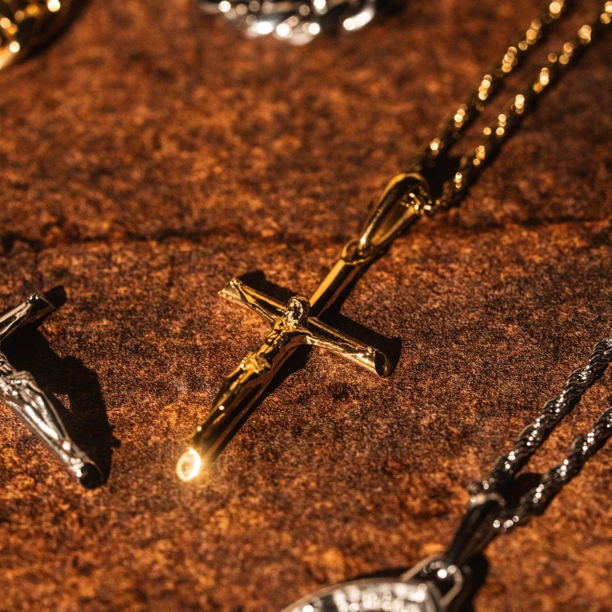 Crucifix - Gold