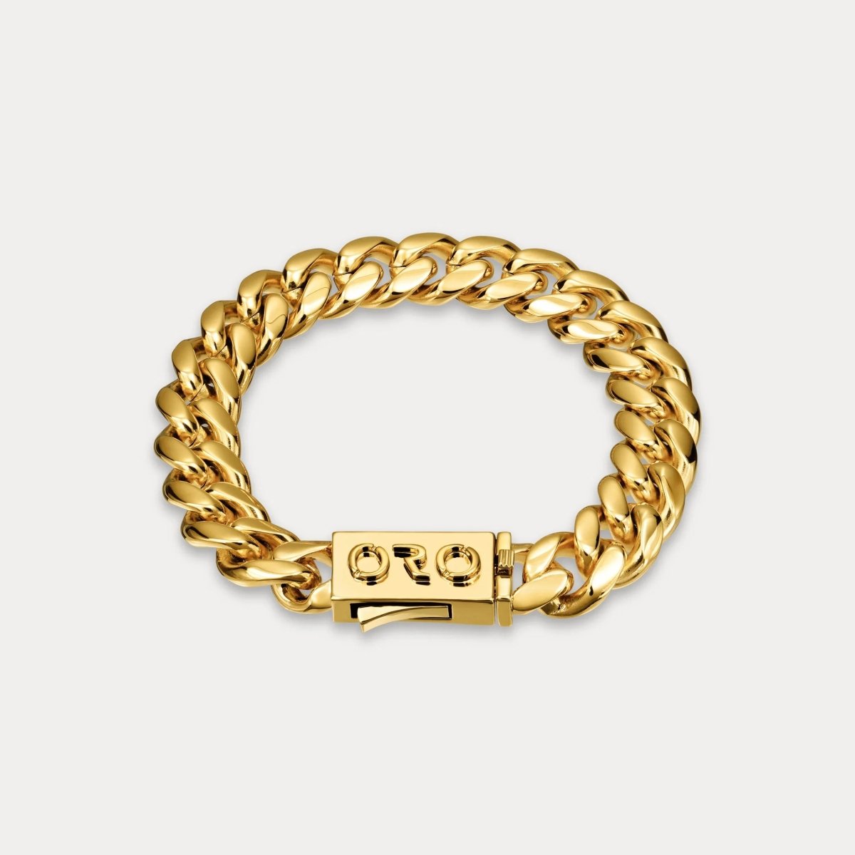 Cuban Link Bracelet (12mm) - Gold