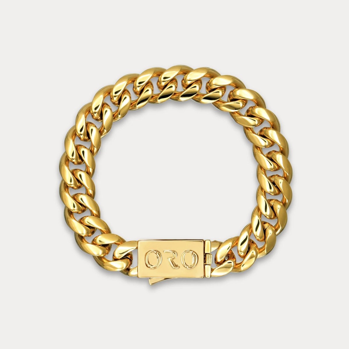 Cuban Link Bracelet (12mm) - Gold