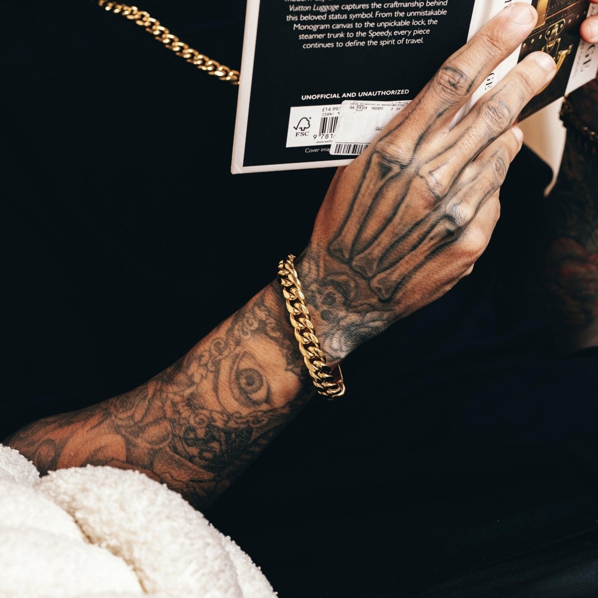 Cuban Link Bracelet (12mm) - Gold