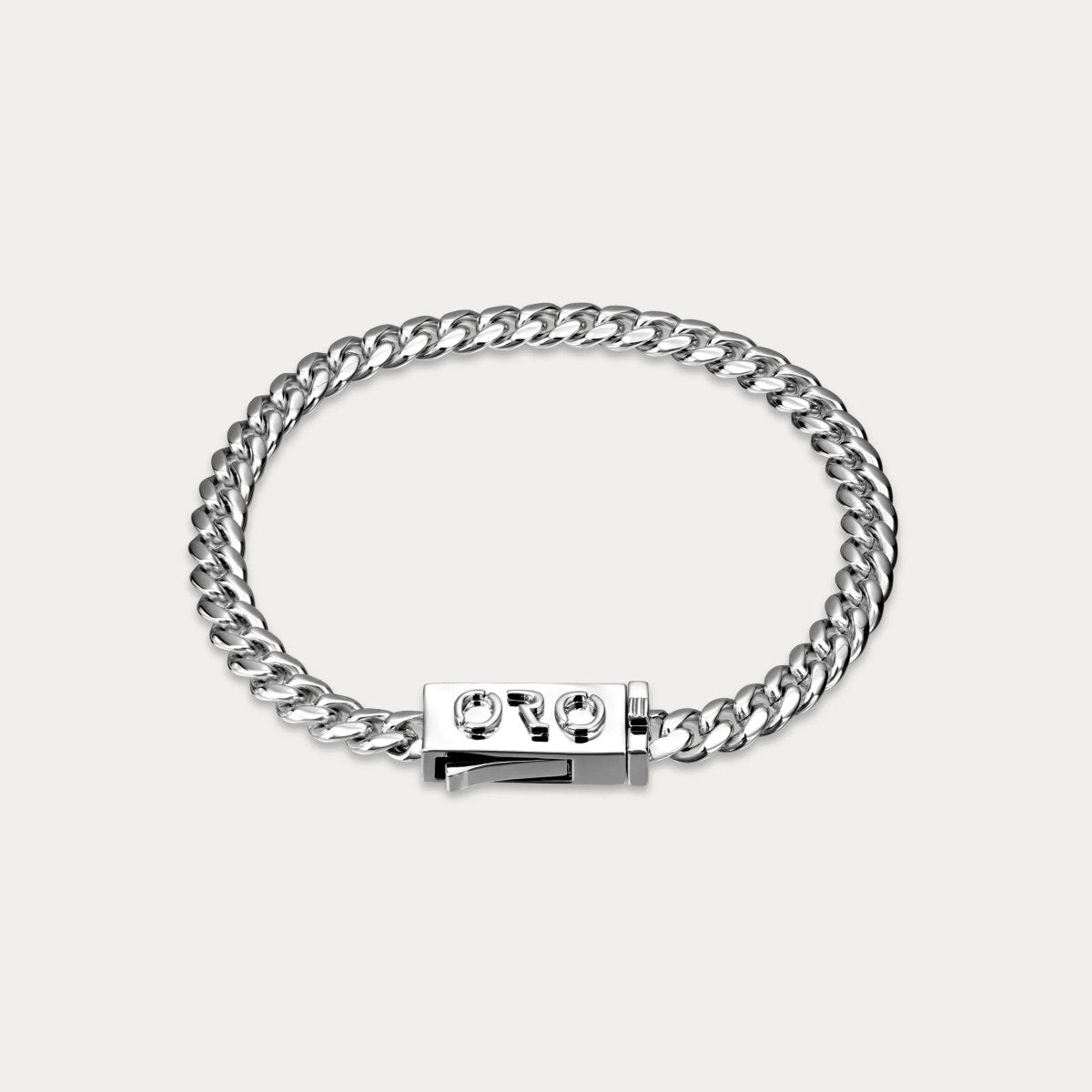 Cuban Link Bracelet (6mm) - Silver
