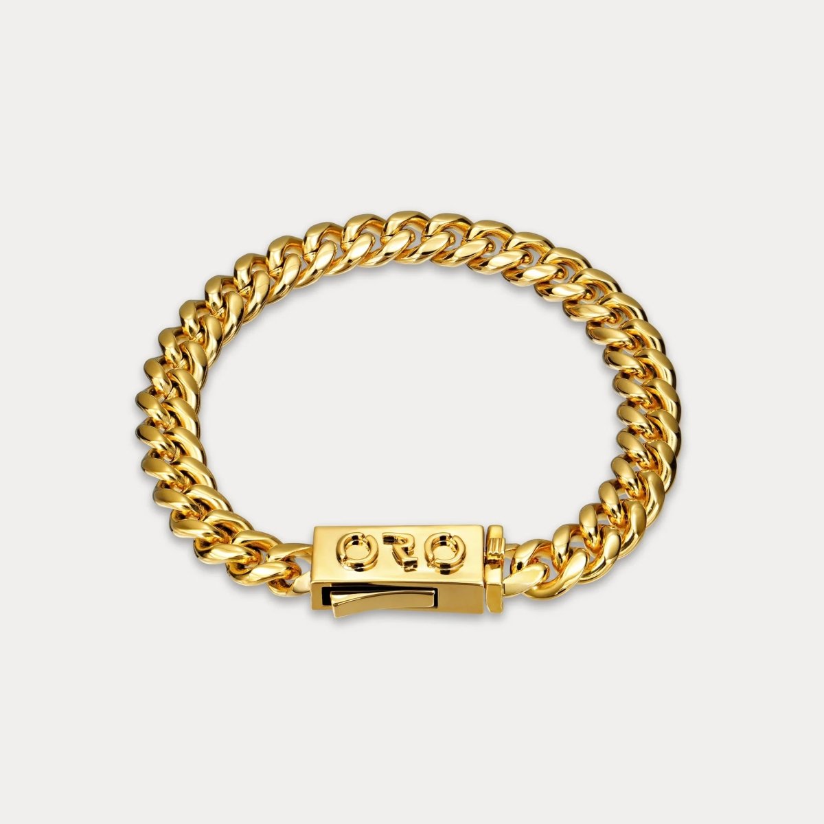 Cuban Link Bracelet (8mm) - Gold