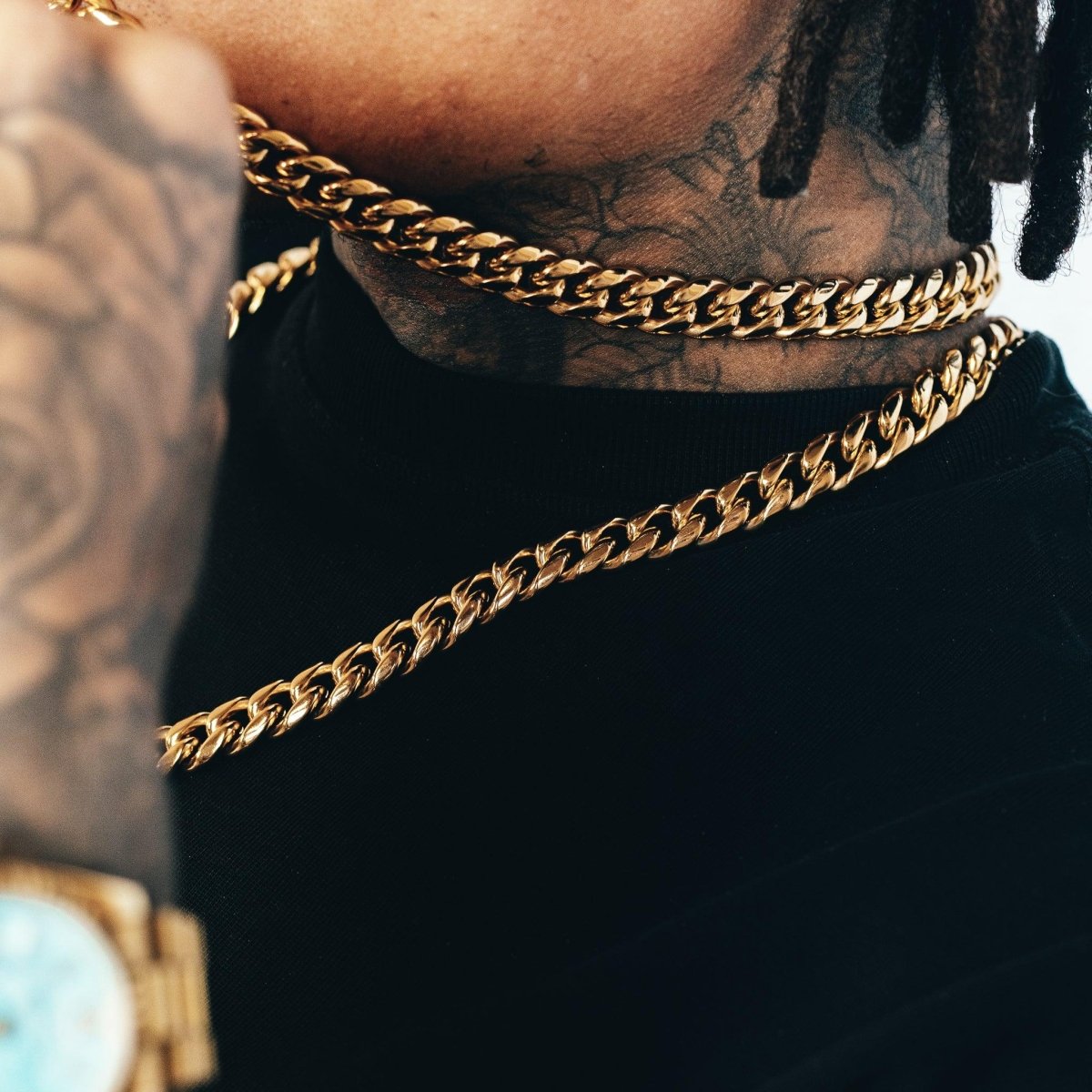 Cuban Link Chain (12mm) - Gold