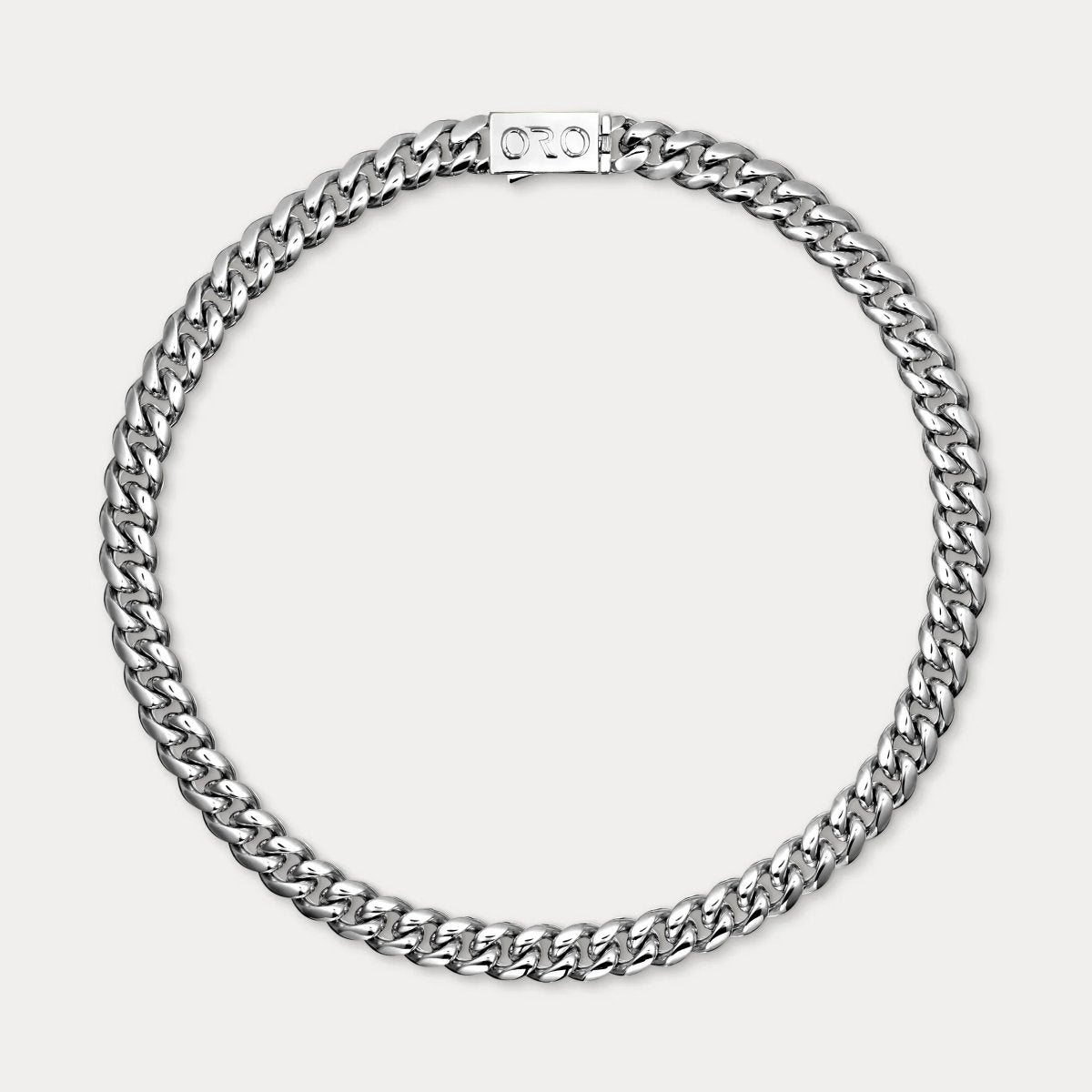 Cuban Link Chain (12mm) - Silver