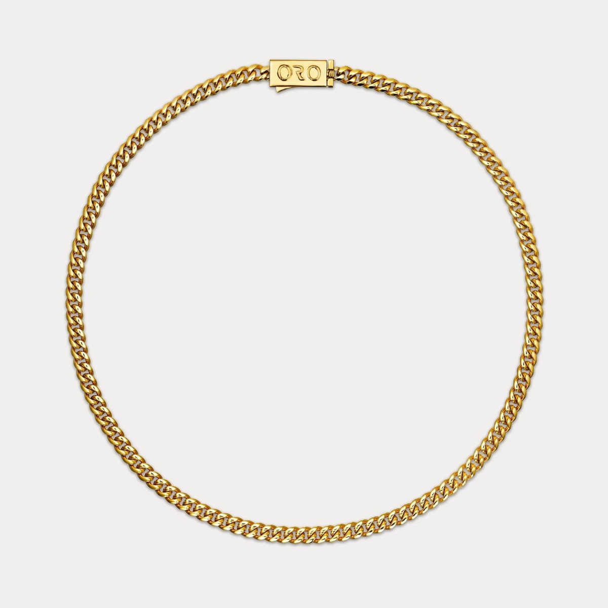 Cuban Link Chain (6mm) - Gold