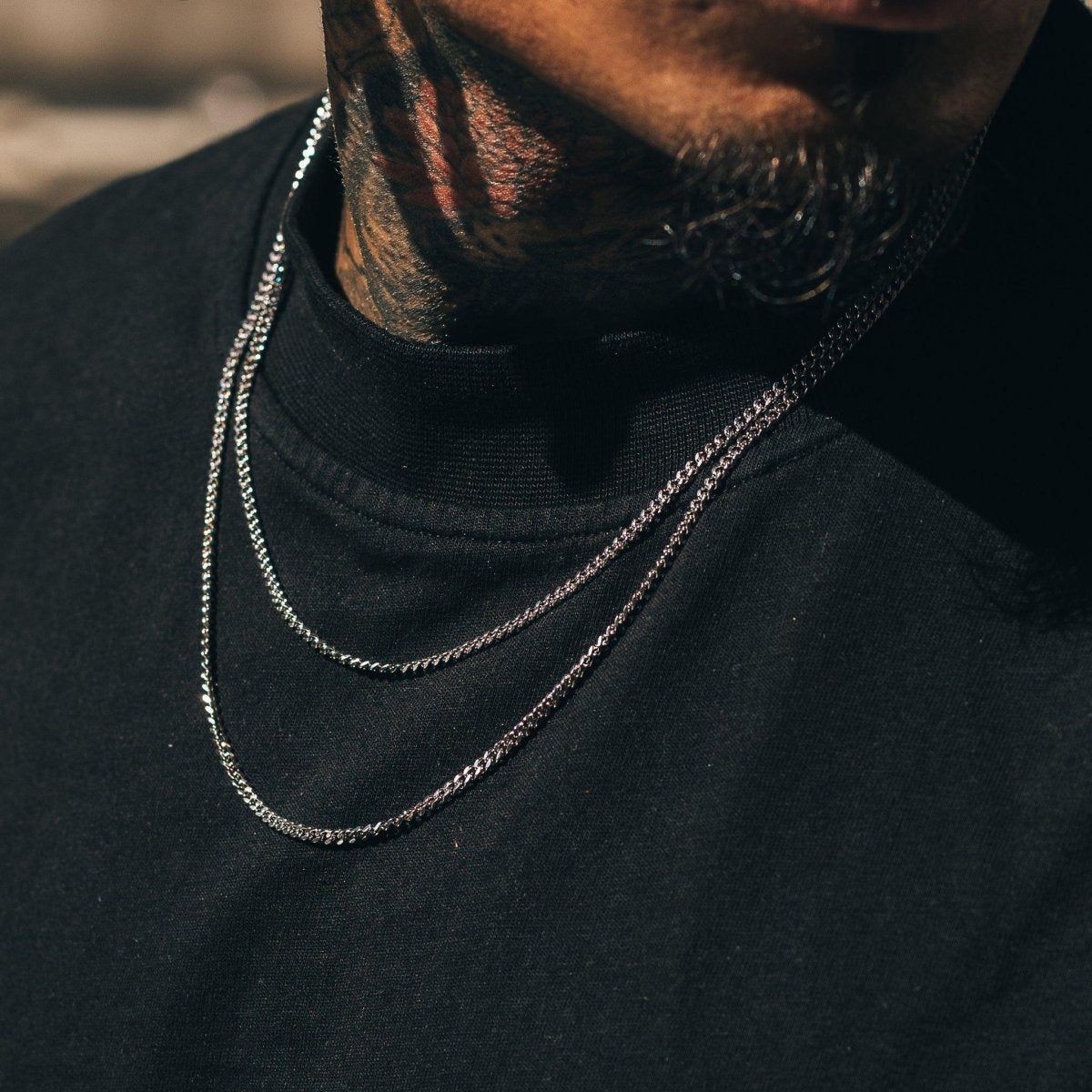 Cuban (3mm) - Silver - Hommes Oro