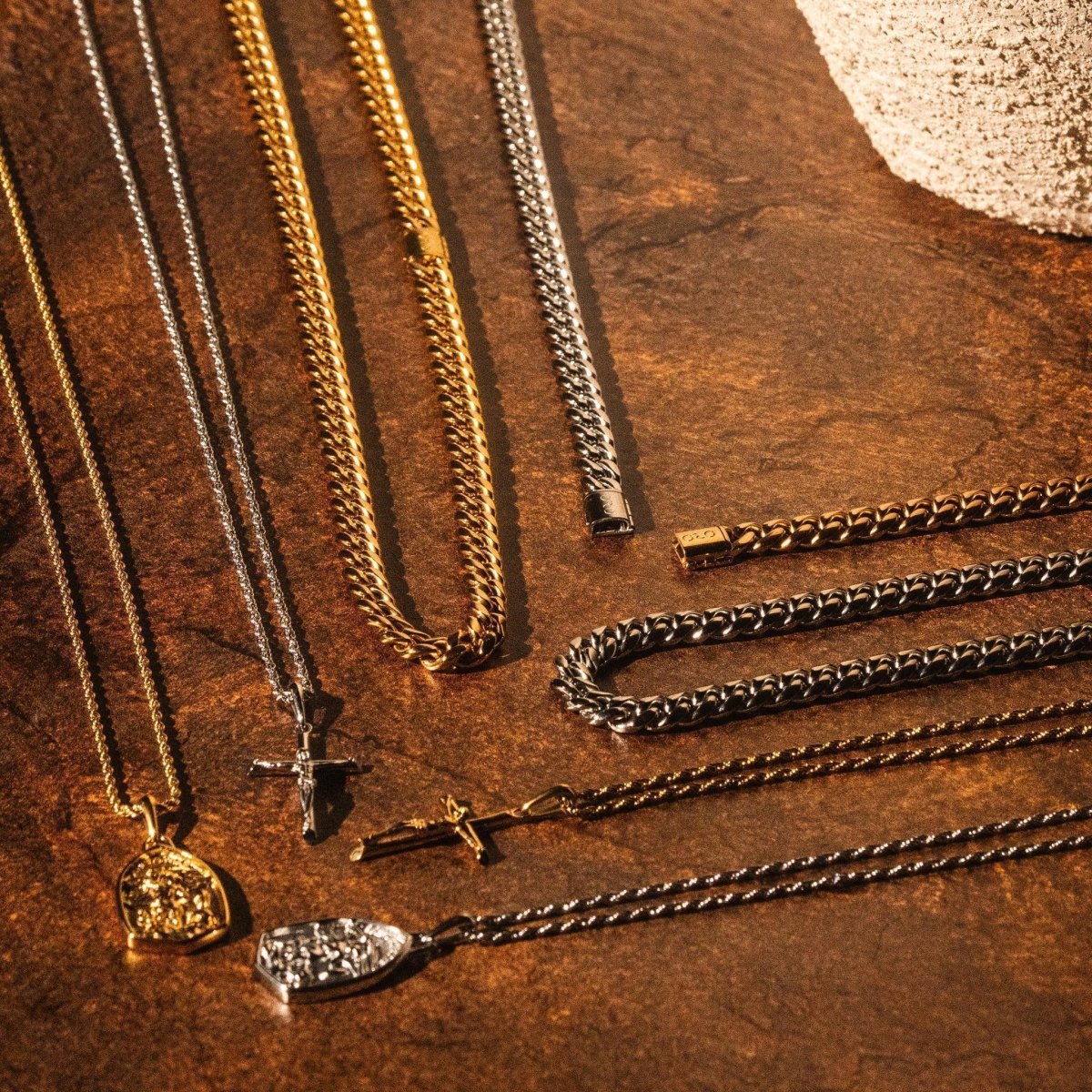 Cuban Link Bracelet (8mm) - Gold