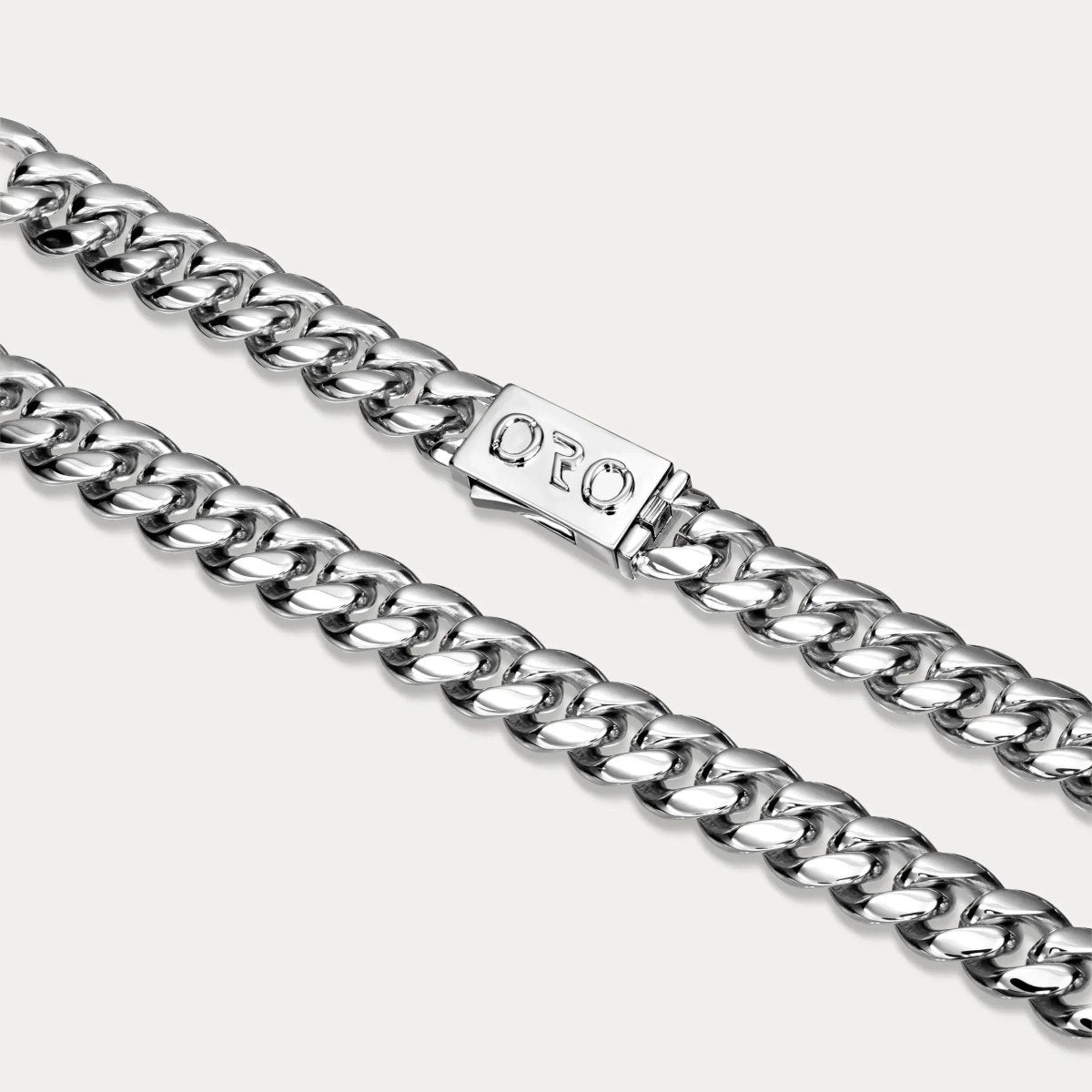 Cuban Link Bracelet (12mm) - Silver