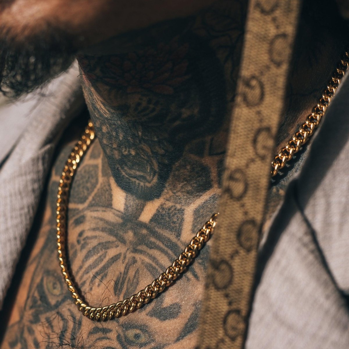 Cuban Link Set (6mm) - Gold
