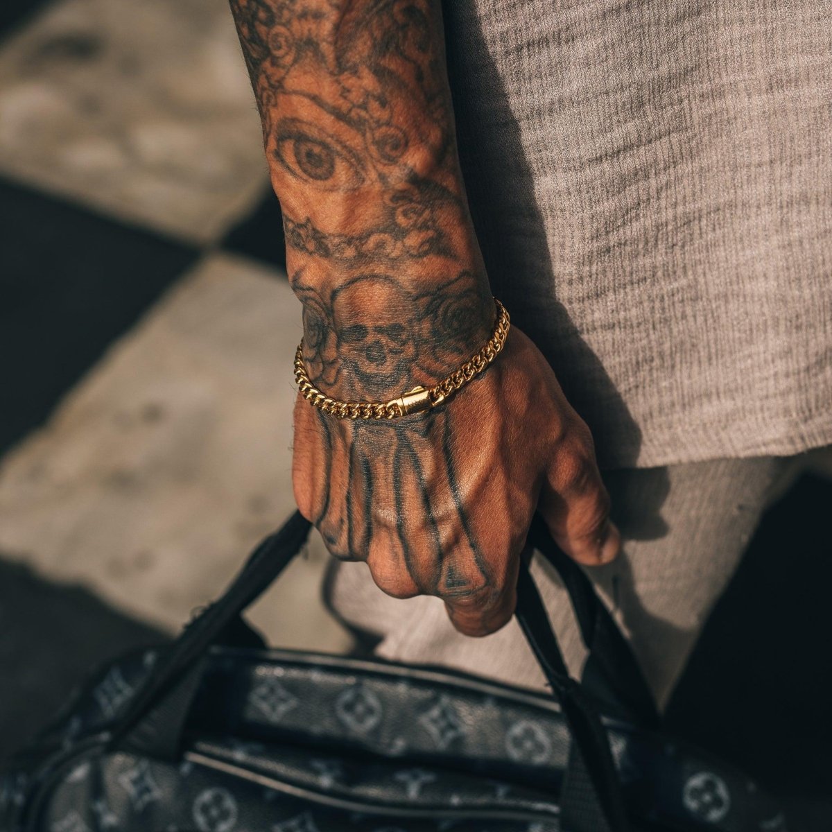 Cuban Link Set (6mm) - Gold