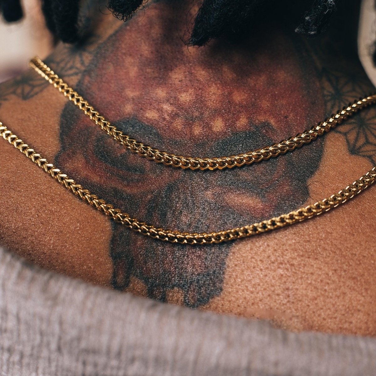 Franco (3mm) - Gold - Hommes Oro